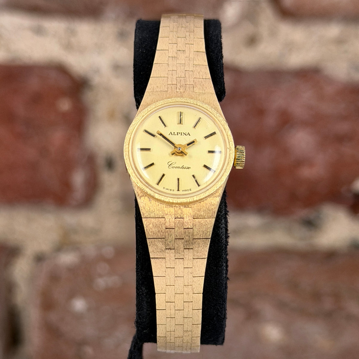 Alpina Comtesse 14karat - Champagner Zifferblatt