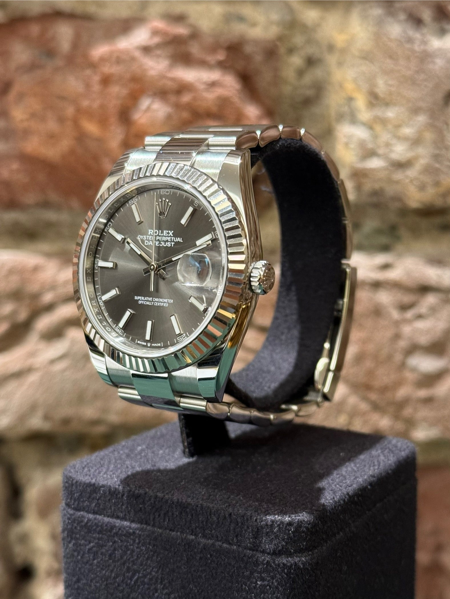 Rolex Datejust 41 - Graues Zifferblatt, Modell 2025, Ref. 126334