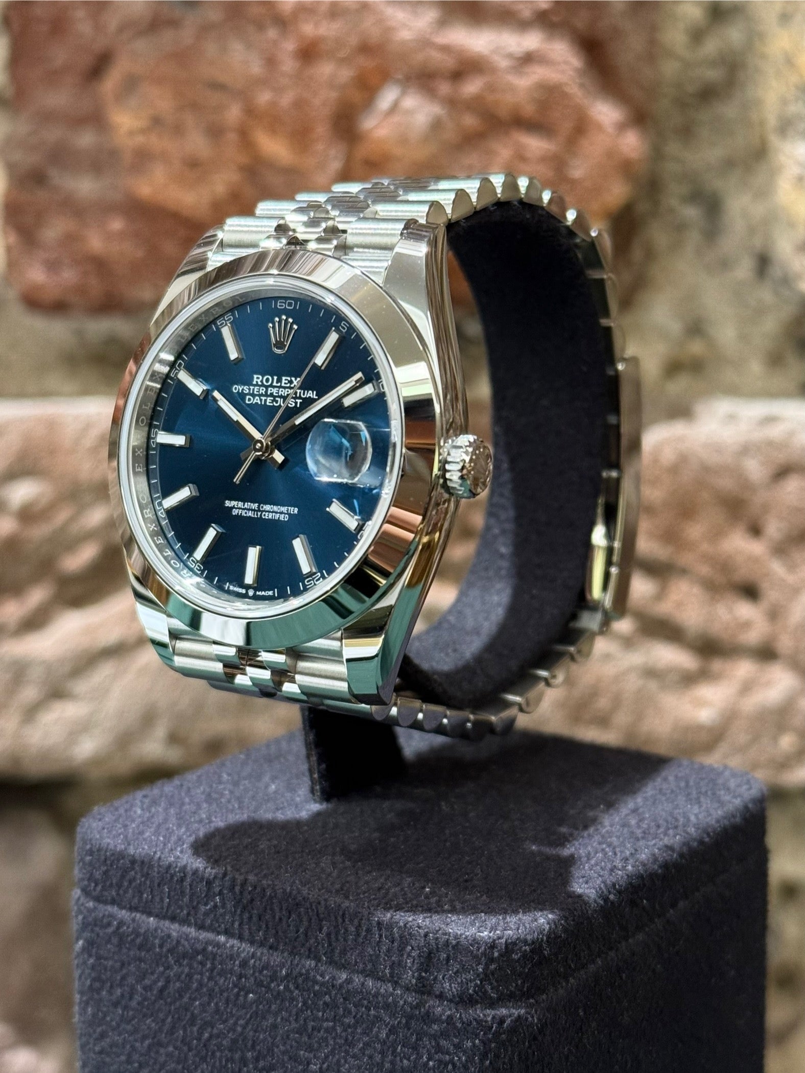 Rolex Datejust 41 – Blaues Zifferblatt, Modell 2025 Ref. 126300