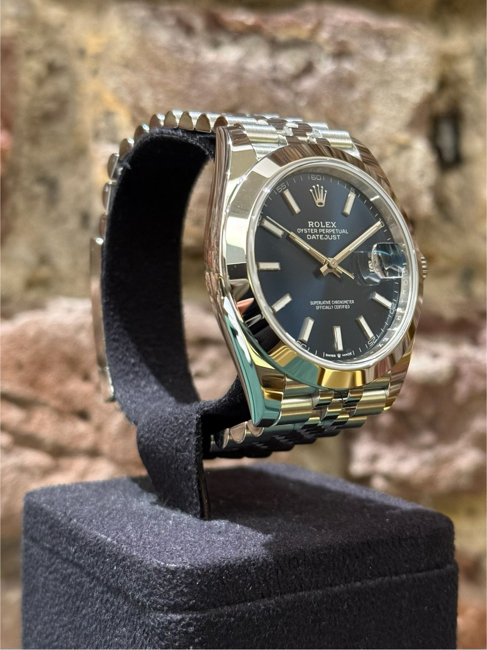 Rolex Datejust 41 – Blaues Zifferblatt, Modell 2025 Ref. 126300