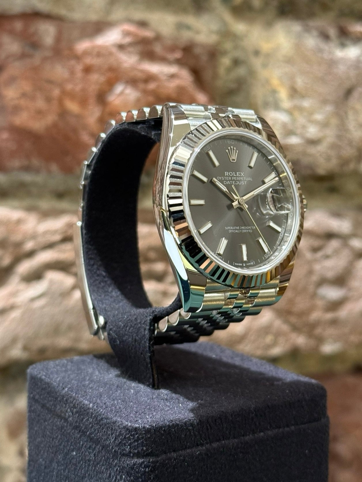 Rolex Datejust 41 - Graues Zifferblatt, Modell 2025, Ref. 126334