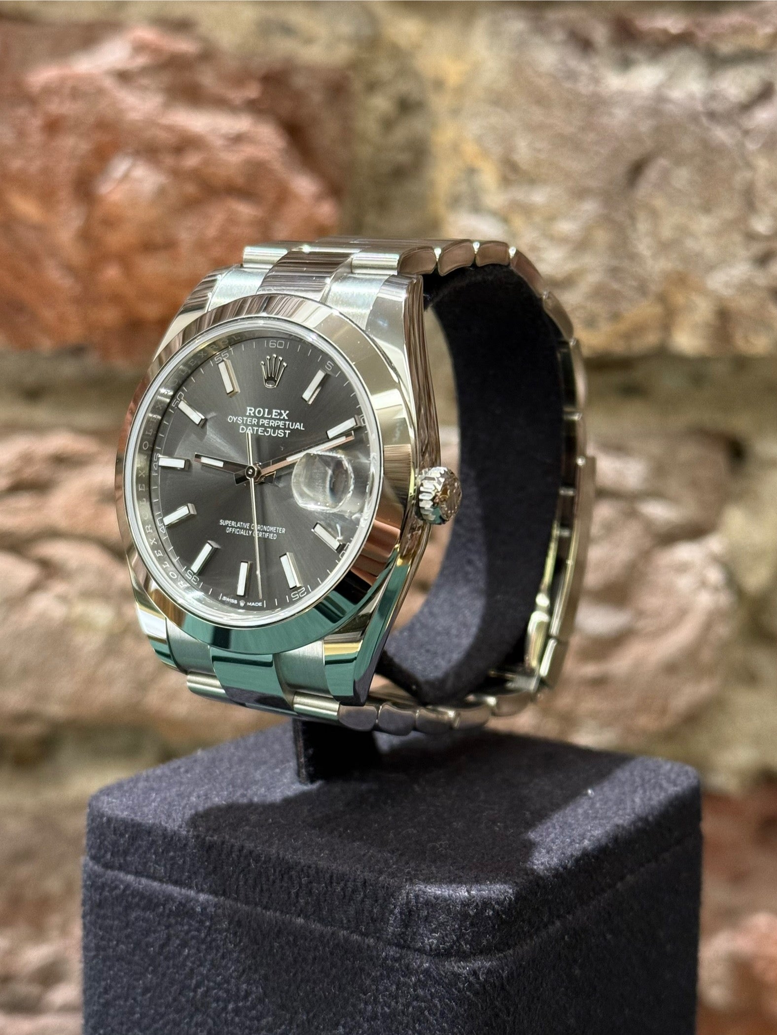 Rolex Datejust 41 - Graues Zifferblatt, Modell 2025, Ref.126300
