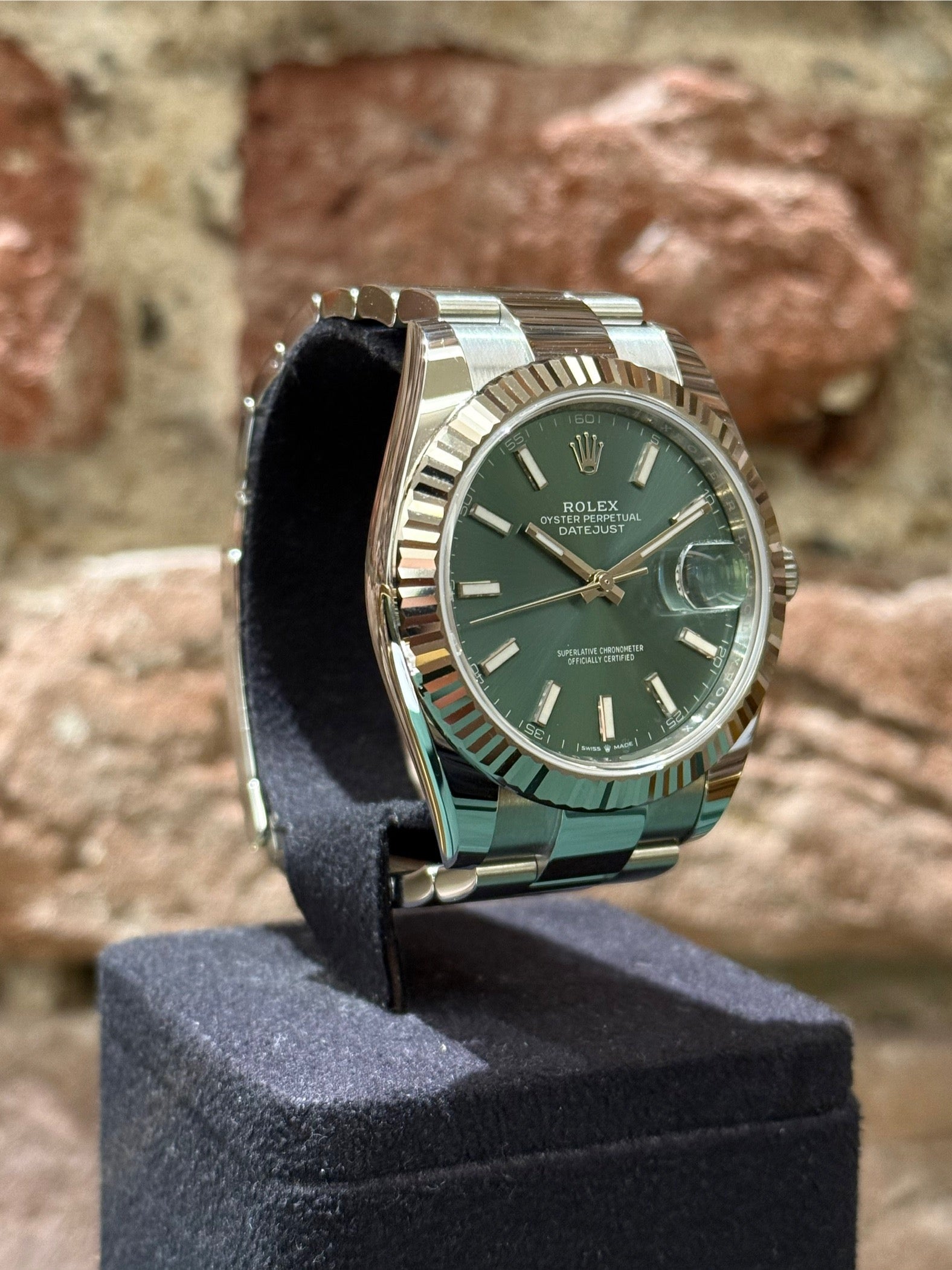 Rolex Datejust 41 - Grünes Zifferblatt, Modell 2025, Ref.126334