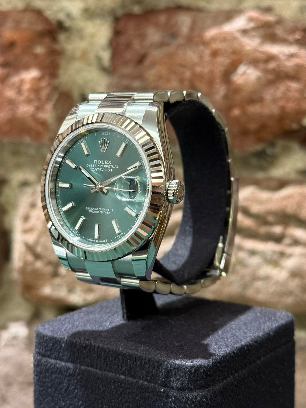 Rolex Datejust 41 - Grünes Zifferblatt, Modell 2025, Ref.126334