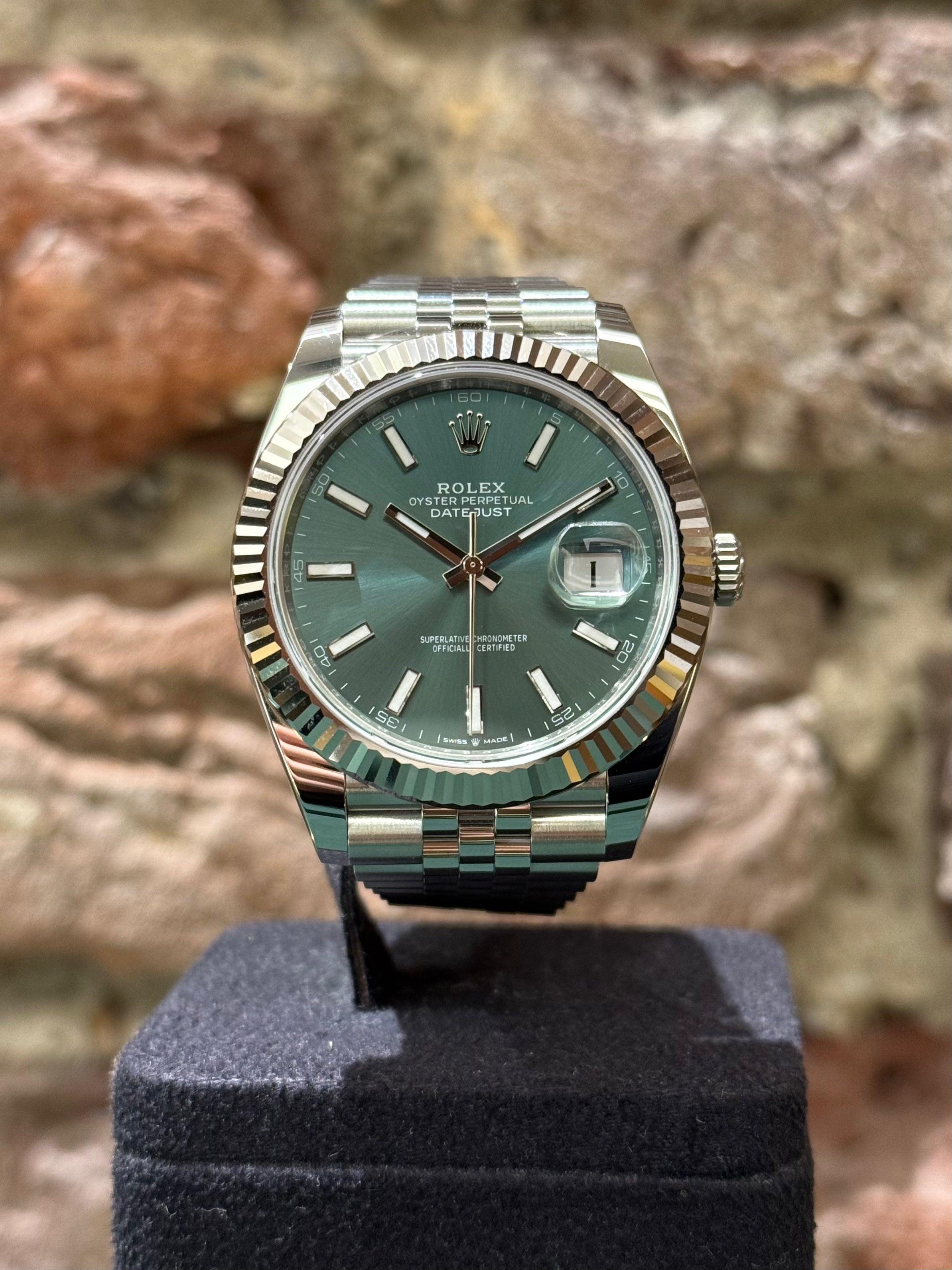 Rolex Datejust 41 - Grünes Zifferblatt, Modell 2025, Ref.126334