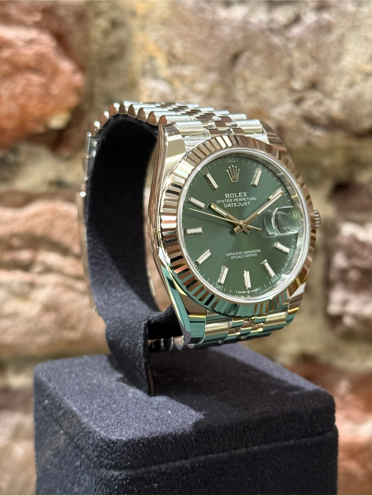 Rolex Datejust 41 - Grünes Zifferblatt, Modell 2025, Ref.126334