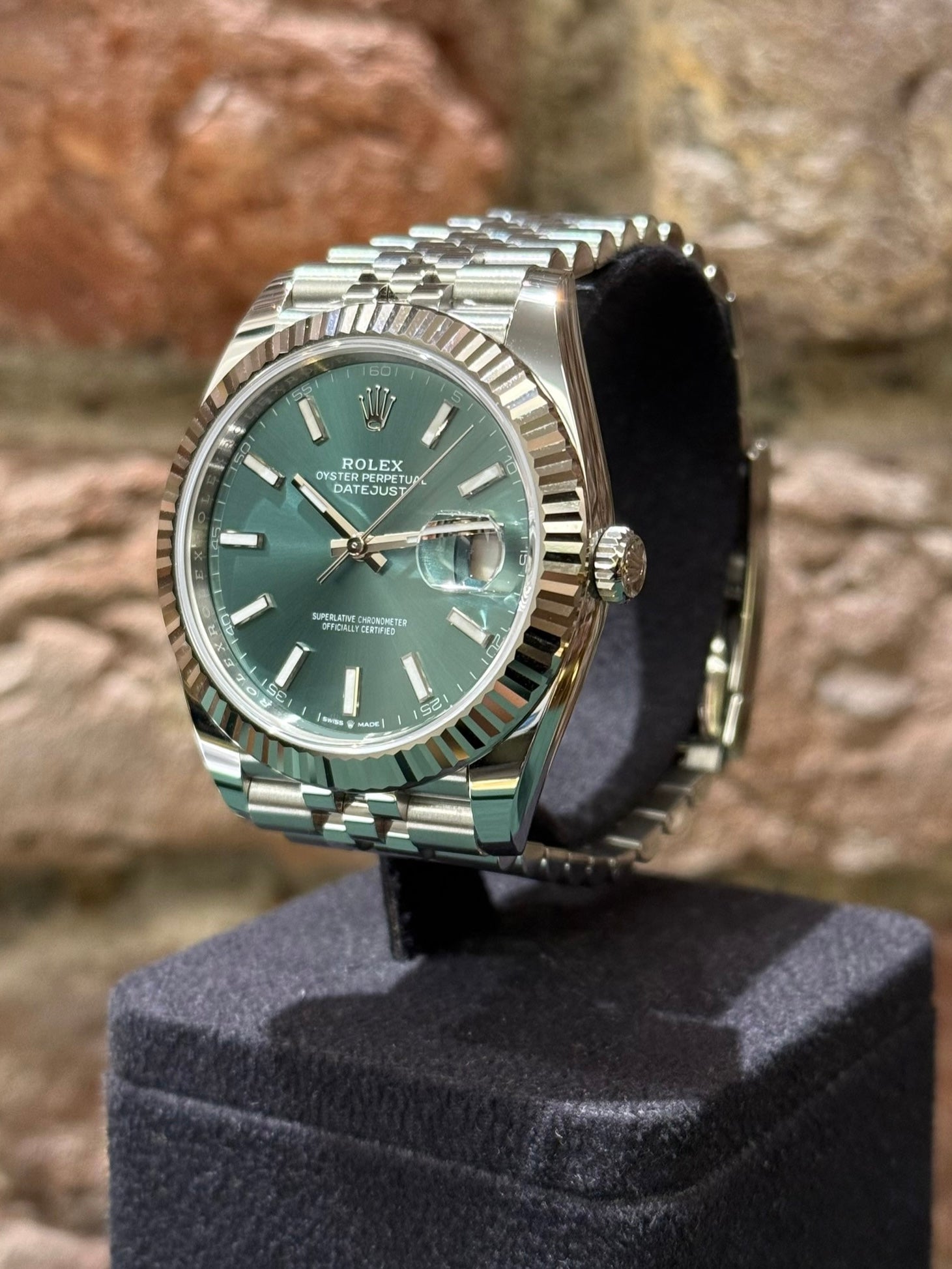 Rolex Datejust 41 - Grünes Zifferblatt, Modell 2025, Ref.126334