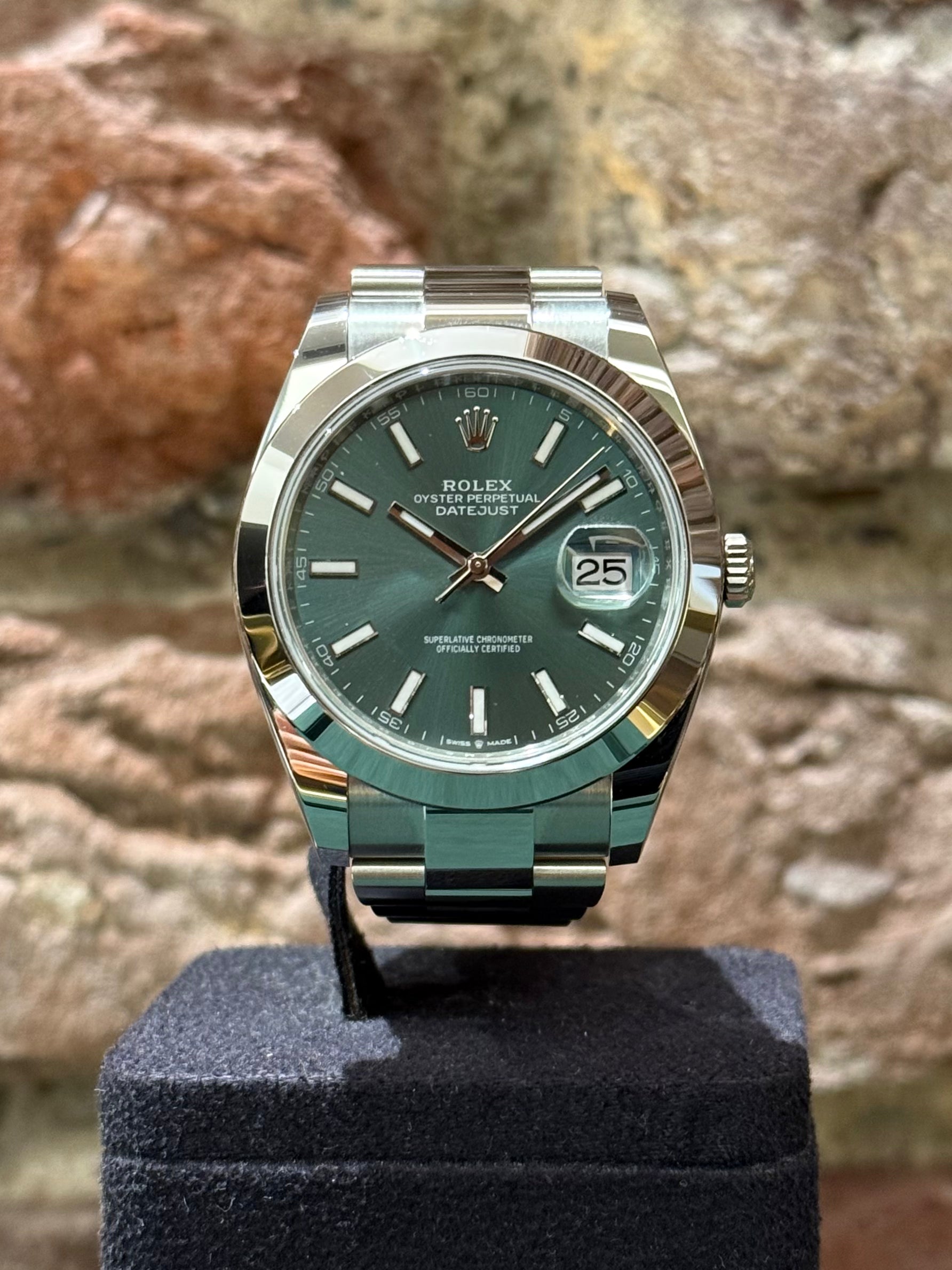Rolex Datejust 41 - Grünes Zifferblatt, Modell 2025, Ref. 126300