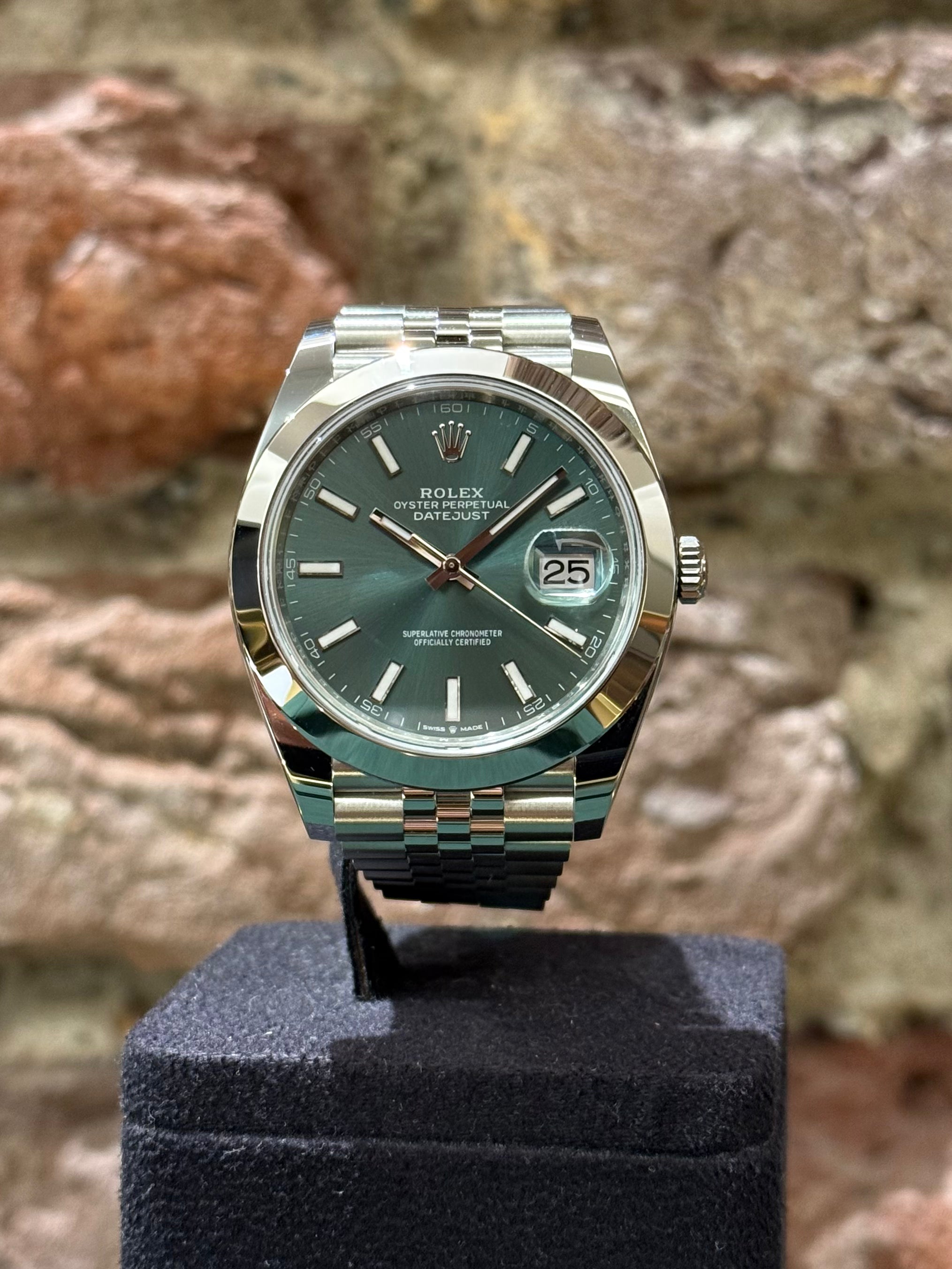 Rolex Datejust 41 - Grünes Zifferblatt, Modell 2025, Ref.126300