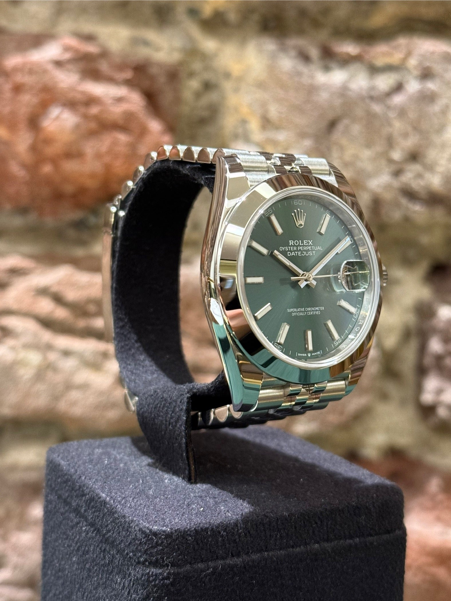 Rolex Datejust 41 - Grünes Zifferblatt, Modell 2025, Ref.126300