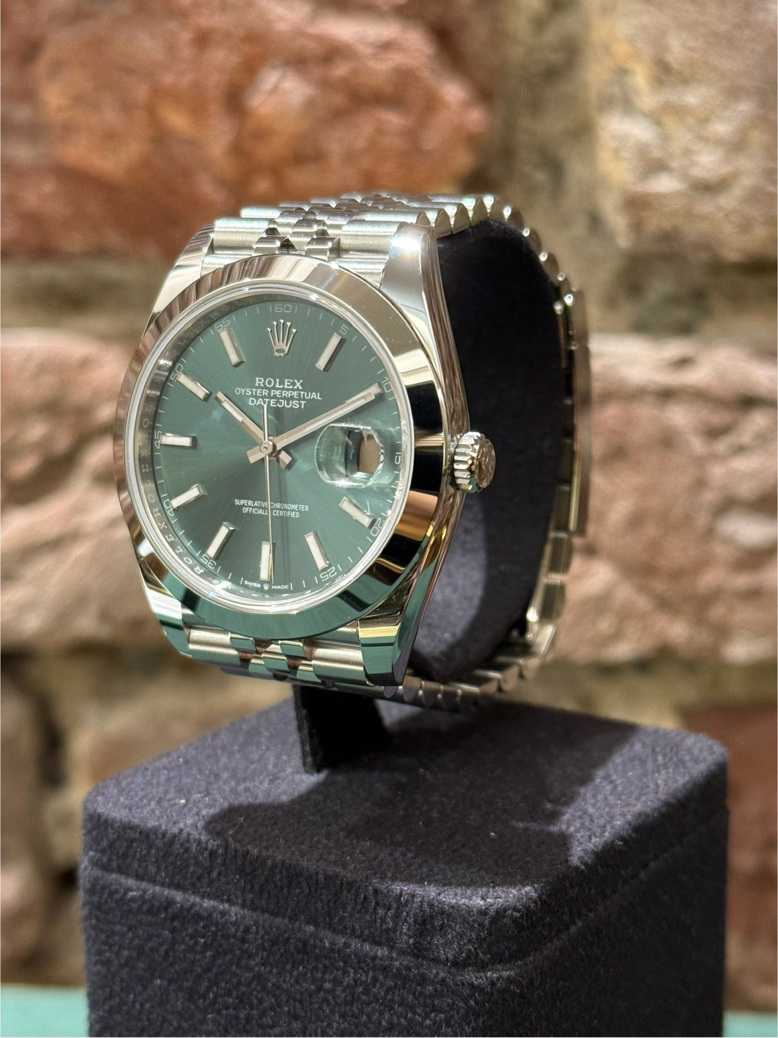 Rolex Datejust 41 - Grünes Zifferblatt, Modell 2025, Ref.126300