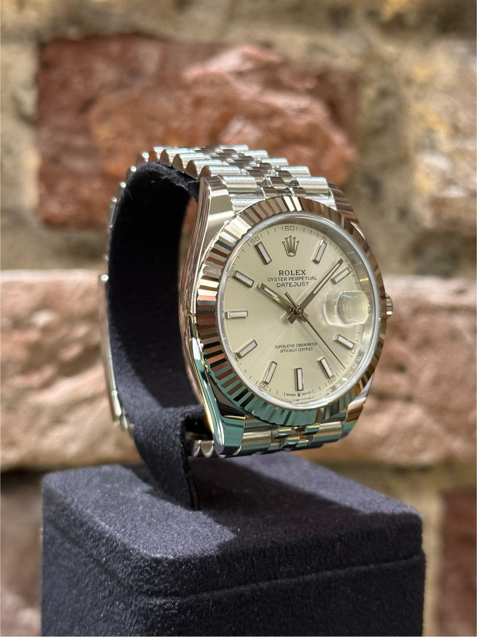 Rolex Datejust 41 - Silbernes Zifferblatt, Modell 2025, Ref.126334