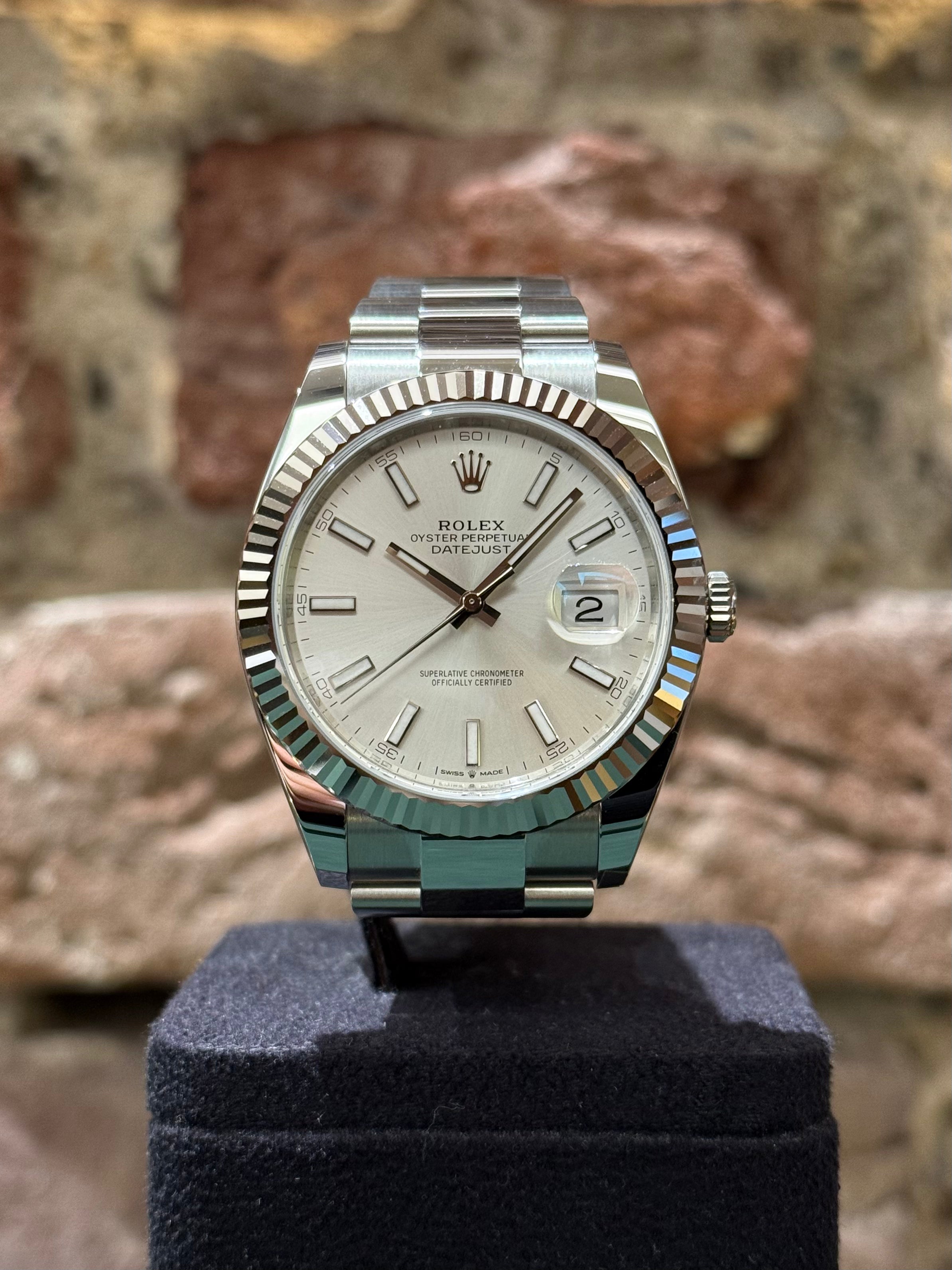 Rolex Datejust 41 - Silbernes Zifferblatt, Modell 2025, Ref.126334