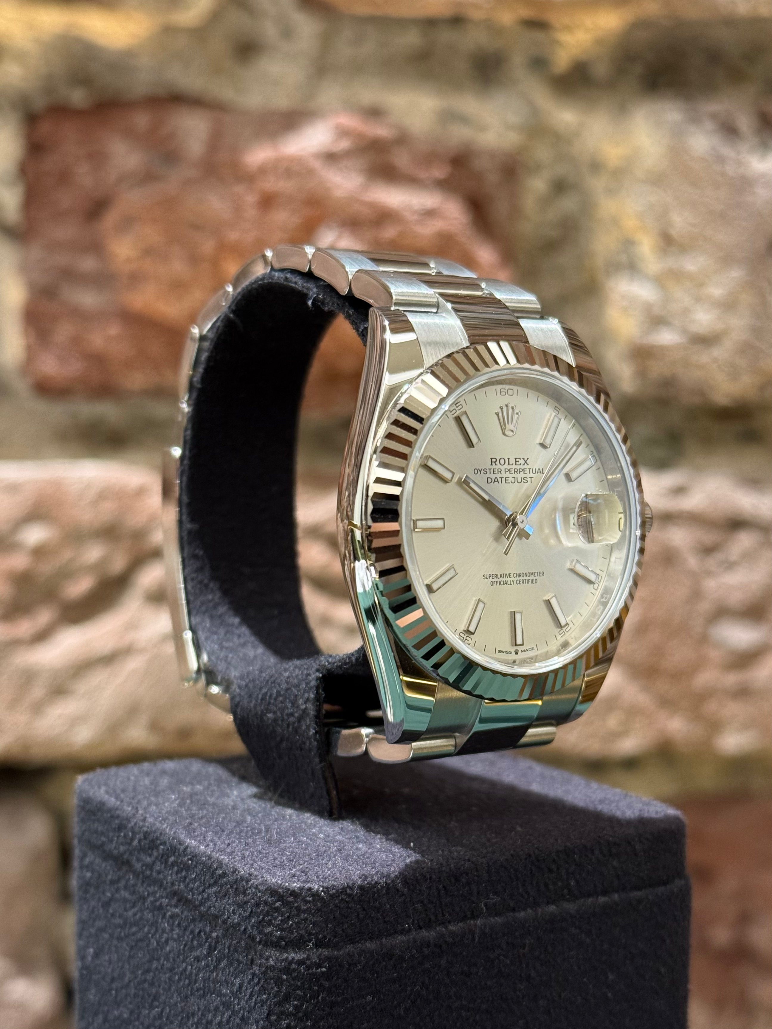 Rolex Datejust 41 - Silbernes Zifferblatt, Modell 2025, Ref.126334