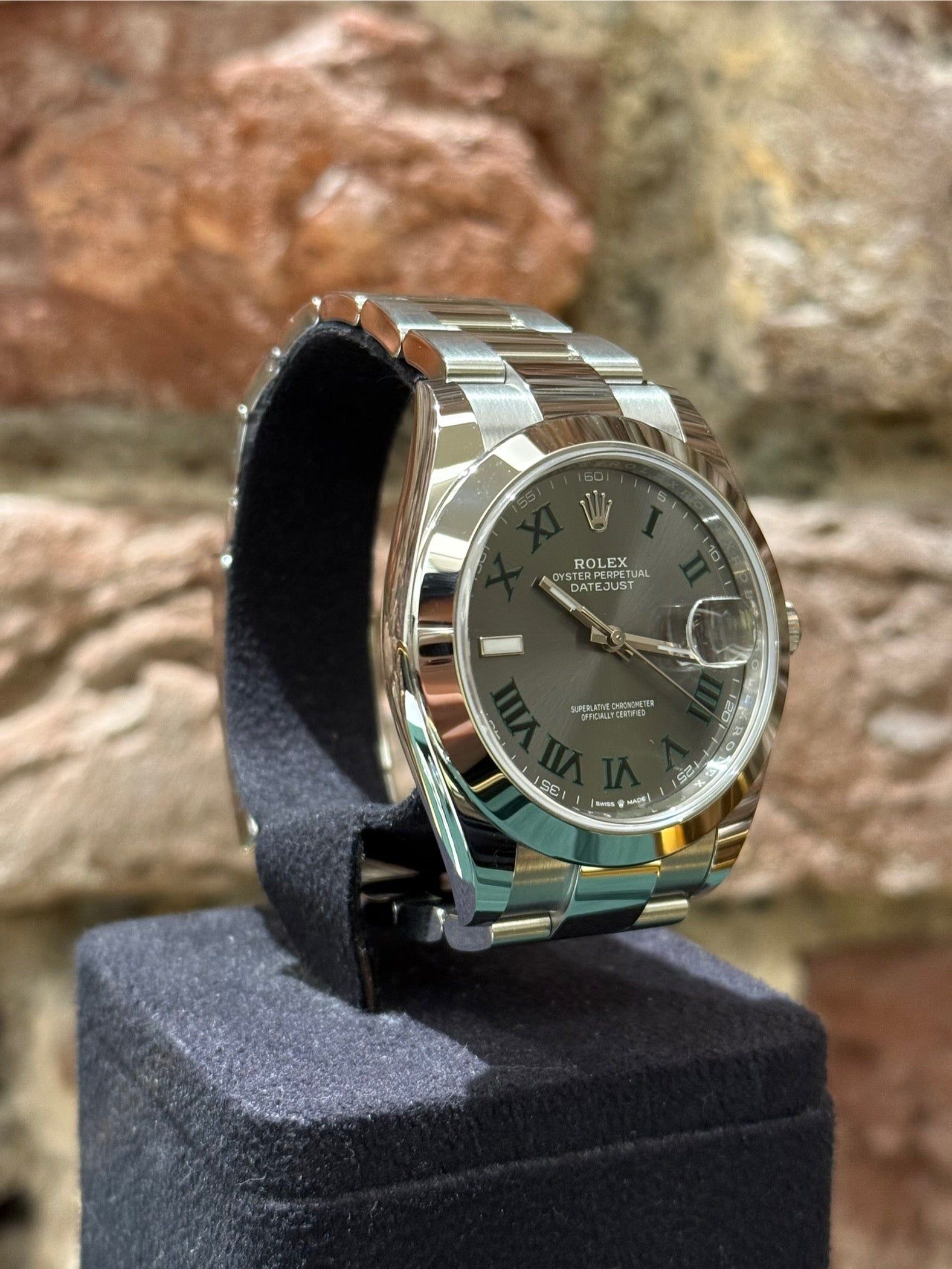 Rolex Datejust 41 - Graues Zifferblatt Wimbledon, Modell 2025, Ref.126300