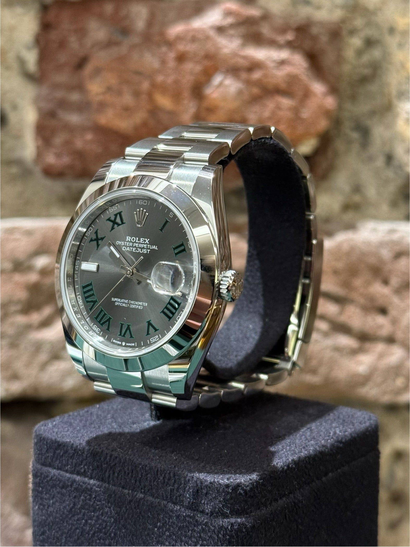 Rolex Datejust 41 - Graues Zifferblatt Wimbledon, Modell 2025, Ref.126300