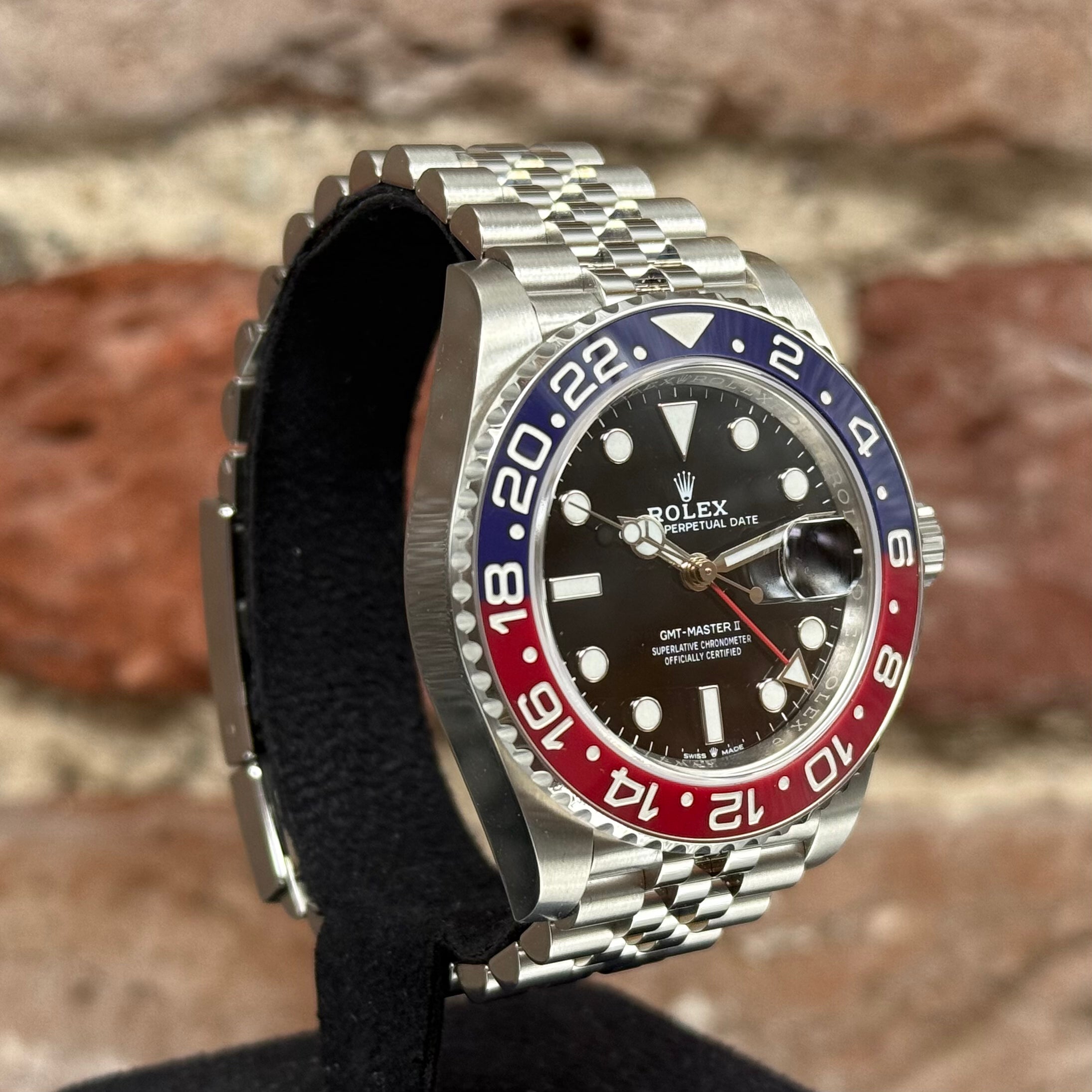 Rolex Gmt Master II - Schwarzes Zifferblatt, Modell 2023, Ref.126710BLRO