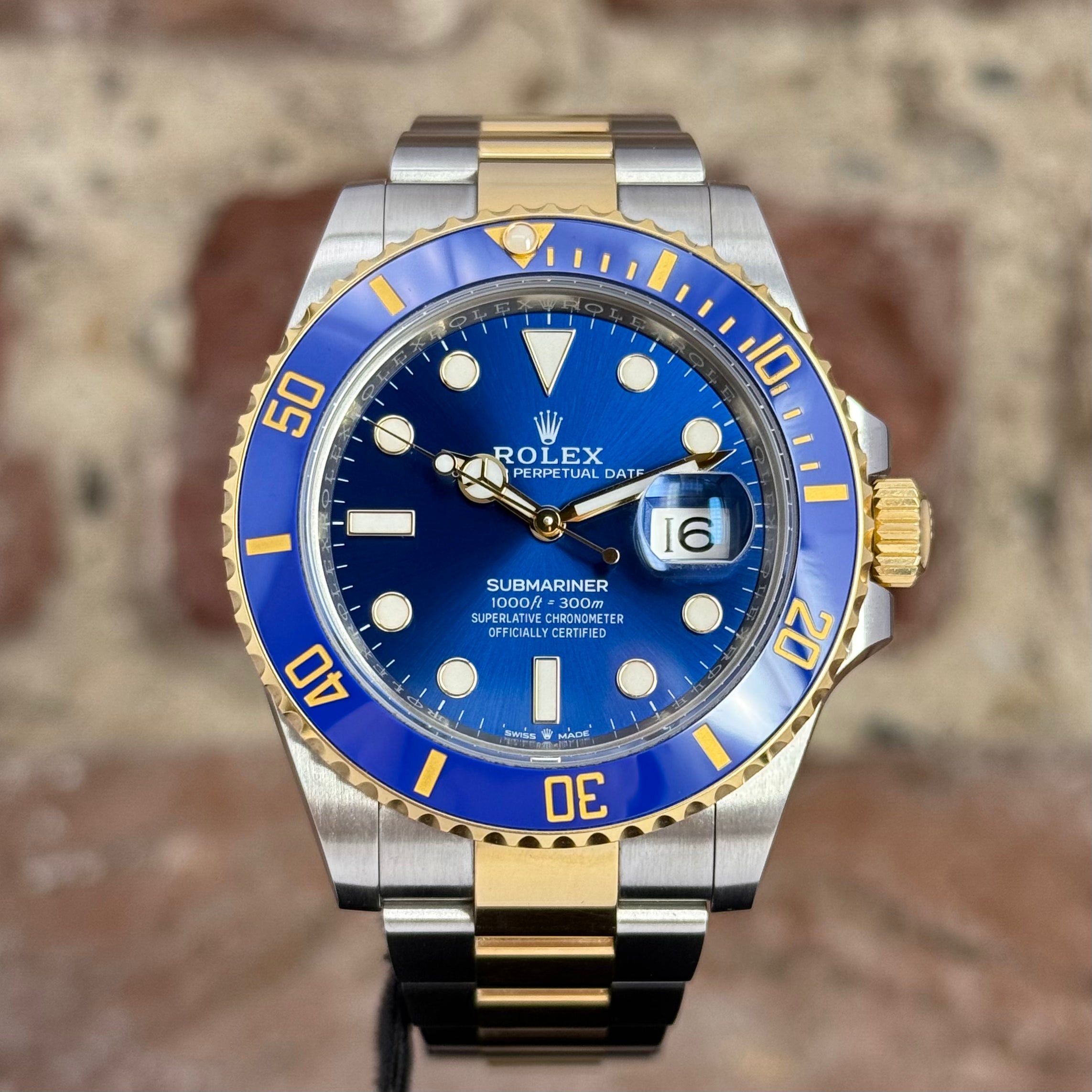 Rolex Submariner 41 - Blaues Zifferblatt, Modell 2024, Ref.126613LB