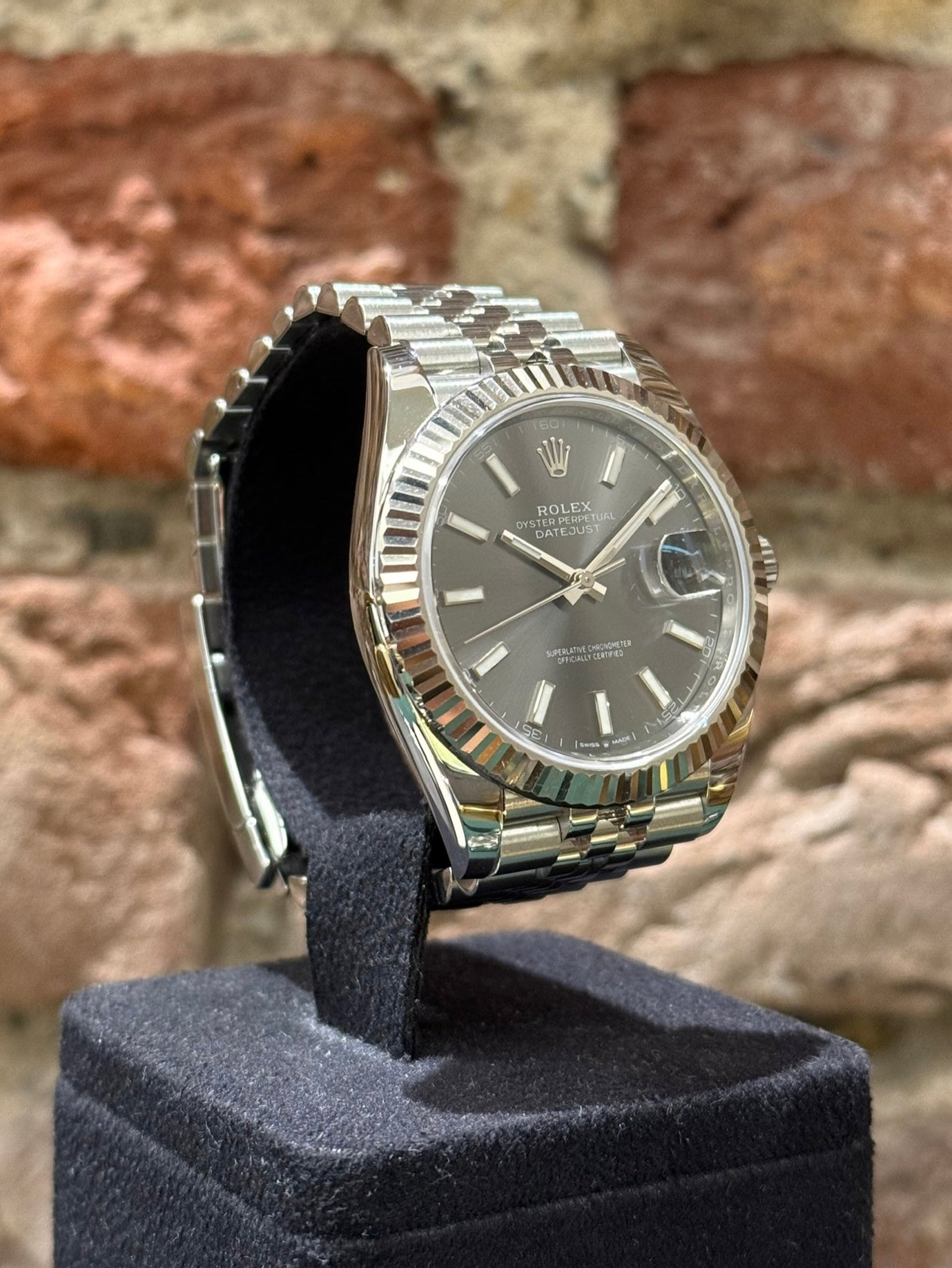 Rolex Datejust 41, Graues Zifferblatt, Modell 2020, Ref.126334