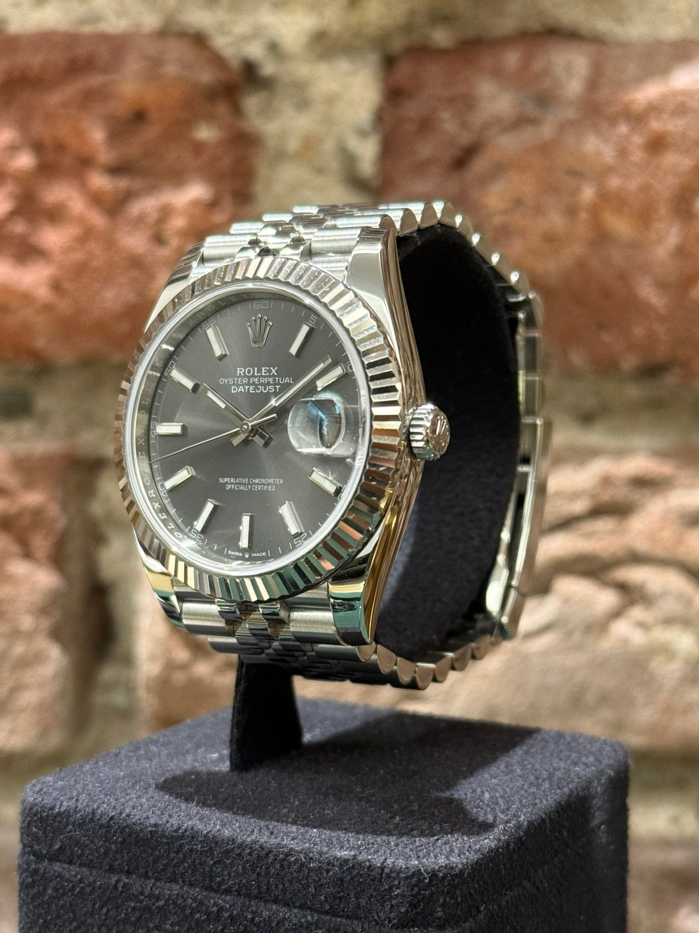 Rolex Datejust 41, Graues Zifferblatt, Modell 2020, Ref.126334