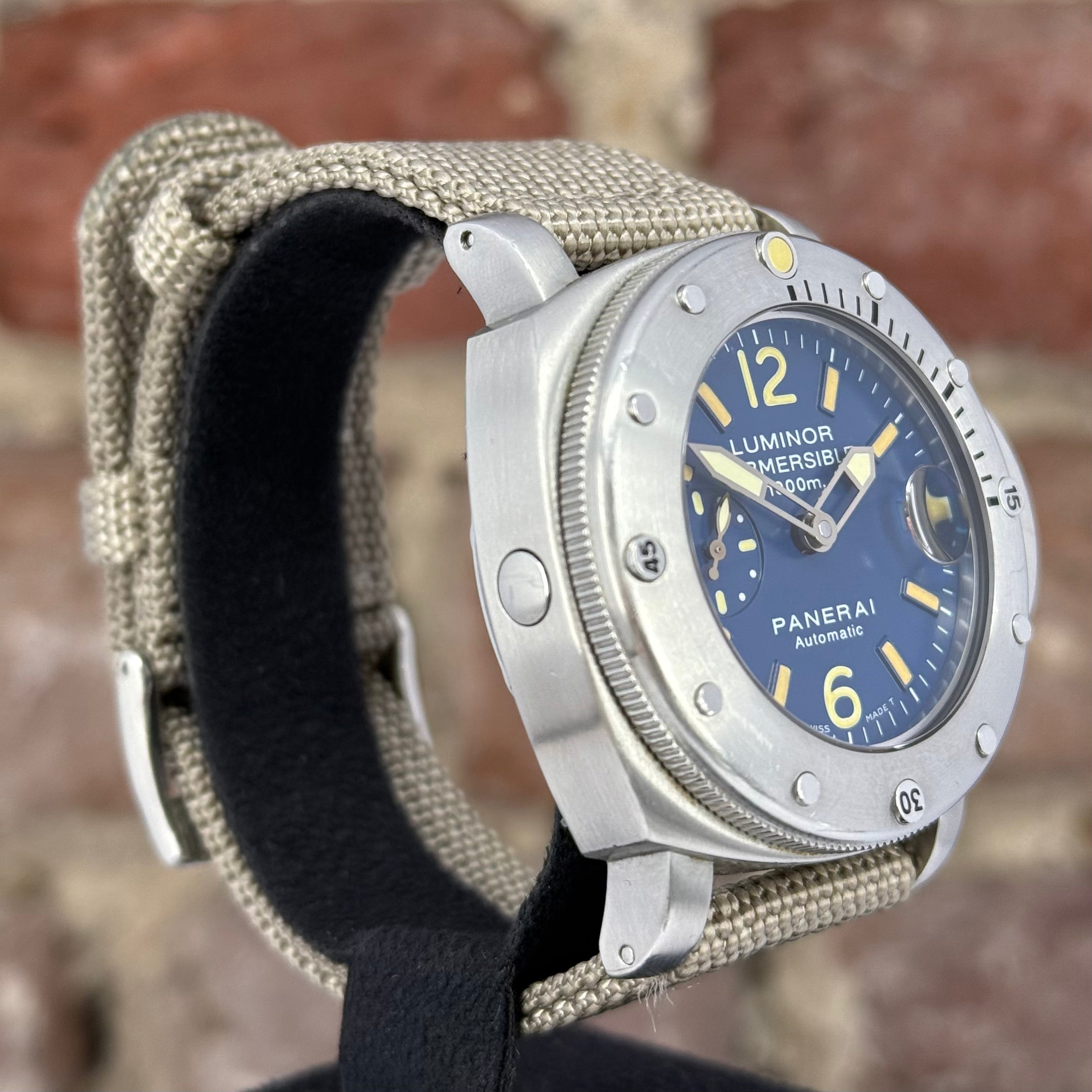 Panerai Luminor Marina 44 - Blaues Zifferblatt, Ref. PAM00087