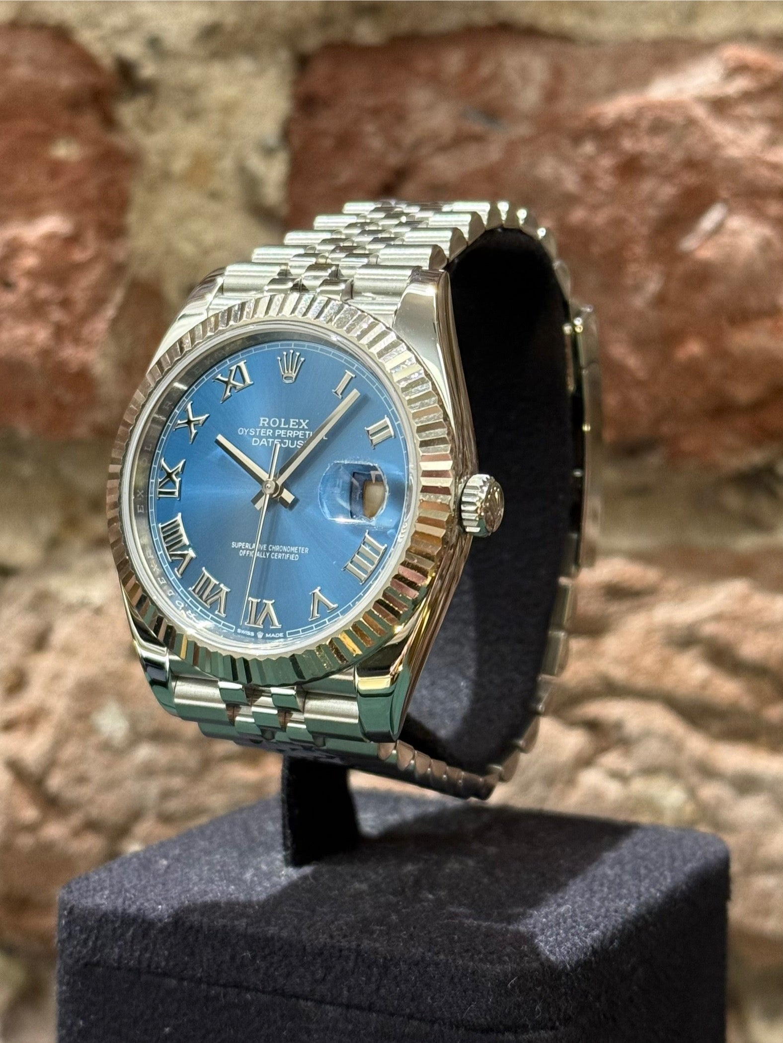 Rolex Datejust, Blaues Zifferblatt, Modell 2020, Ref.126334