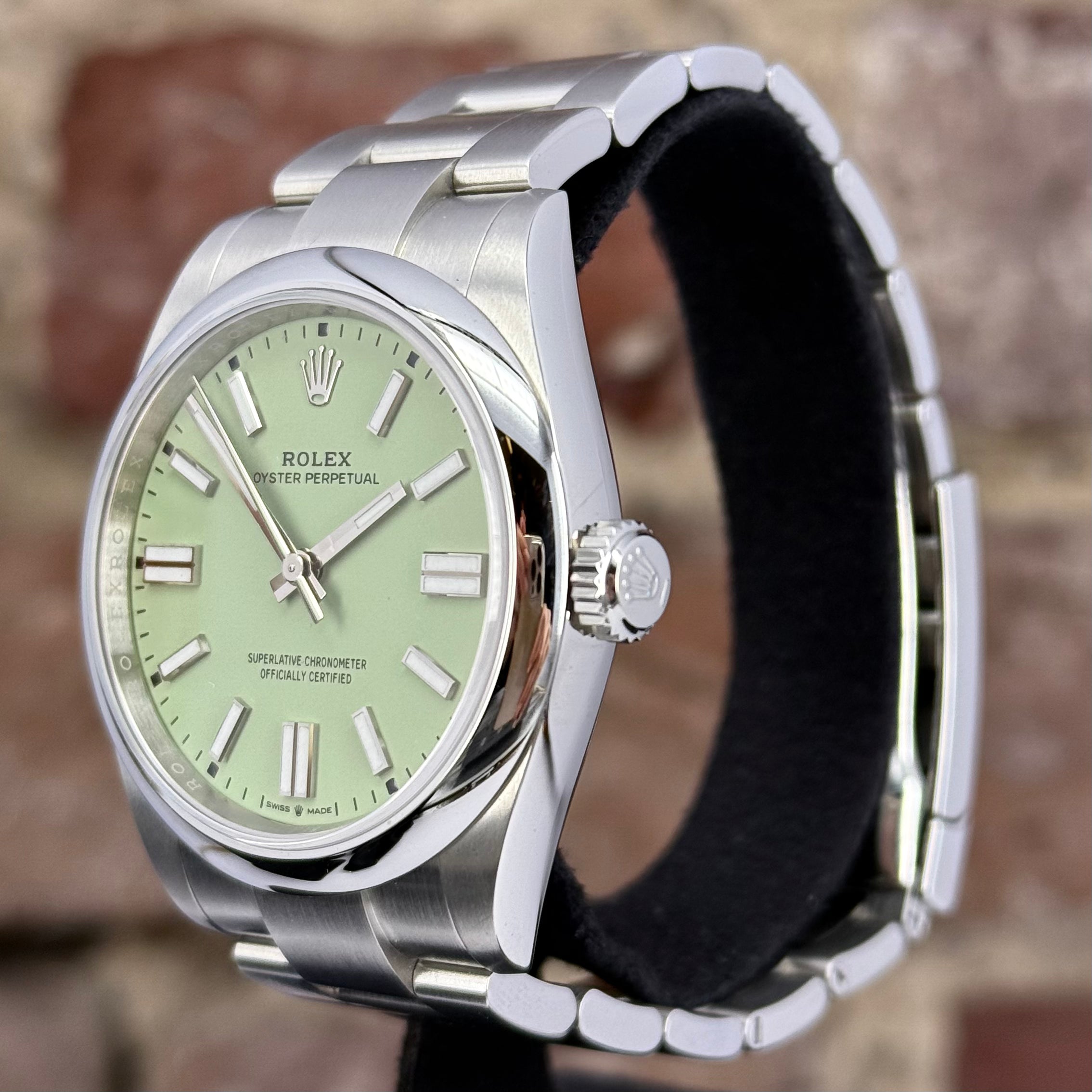 Rolex Oyster Perpetual 41 - Pistachio Zifferblatt Modell 2025, Ref. 134300