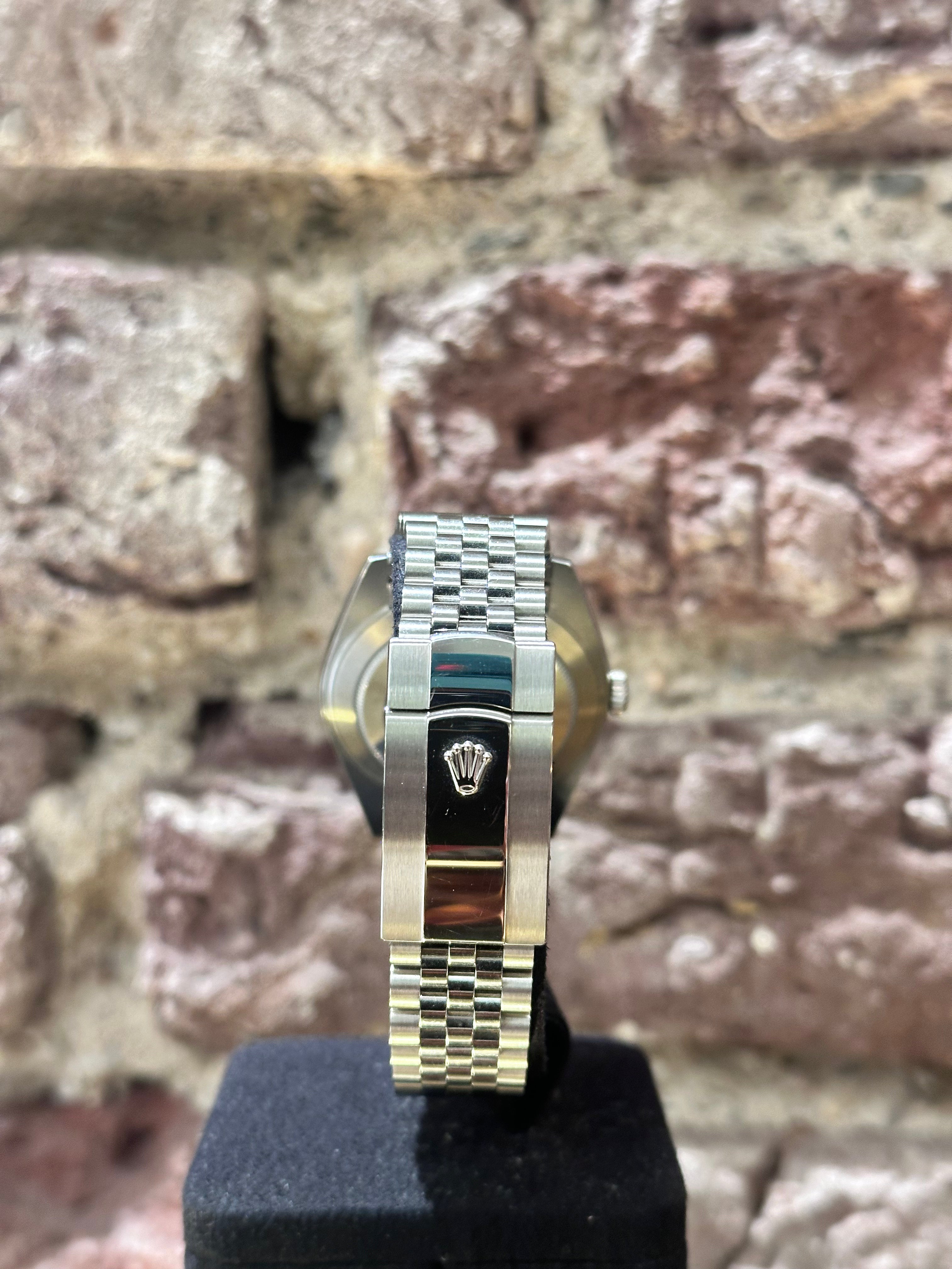 Rolex Datejust 41 - Grünes Motiv Zifferblatt, Modell 2024, Ref.126334