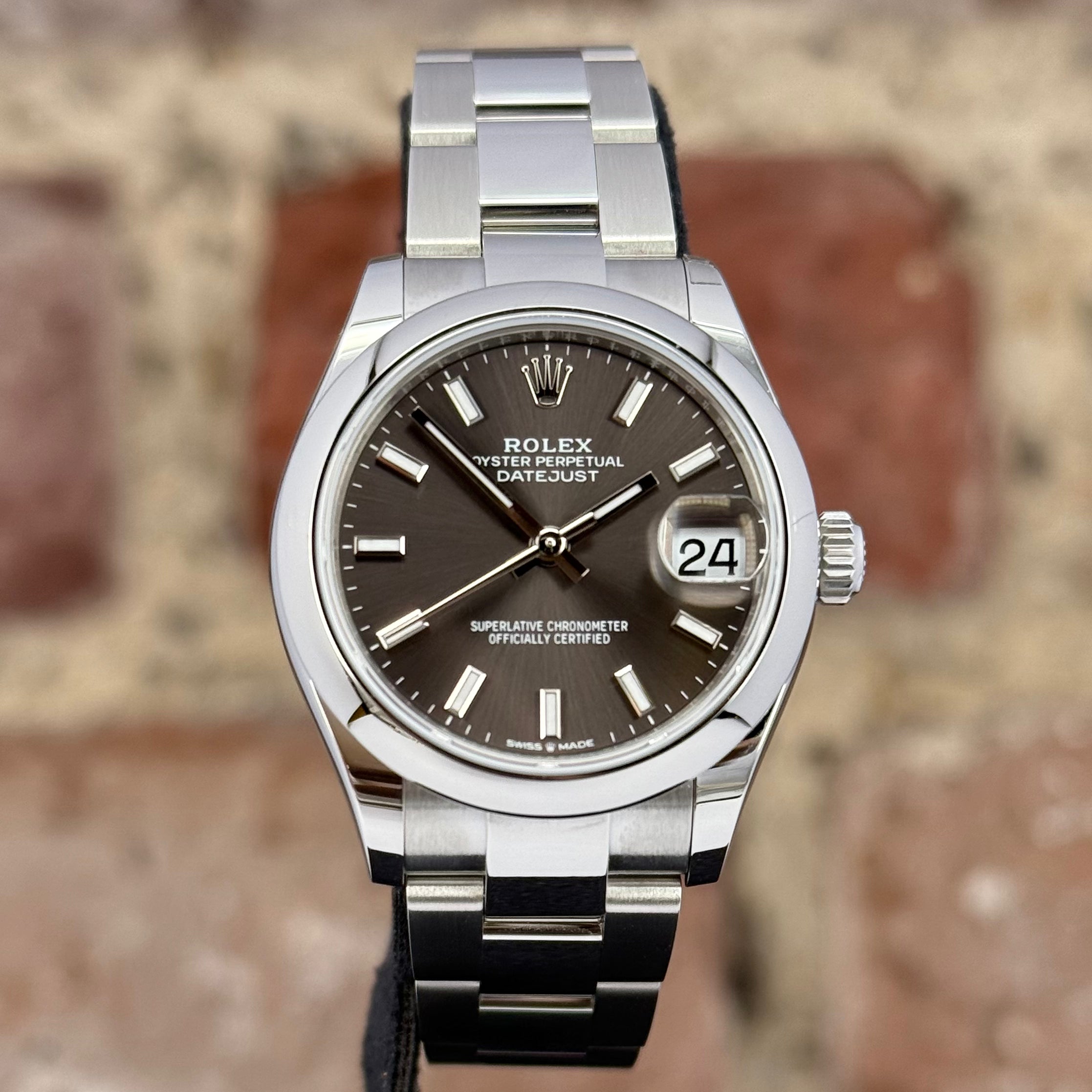 Rolex Datejust 31 - Graues Zifferblatt, Modell 2026, Ref.278240