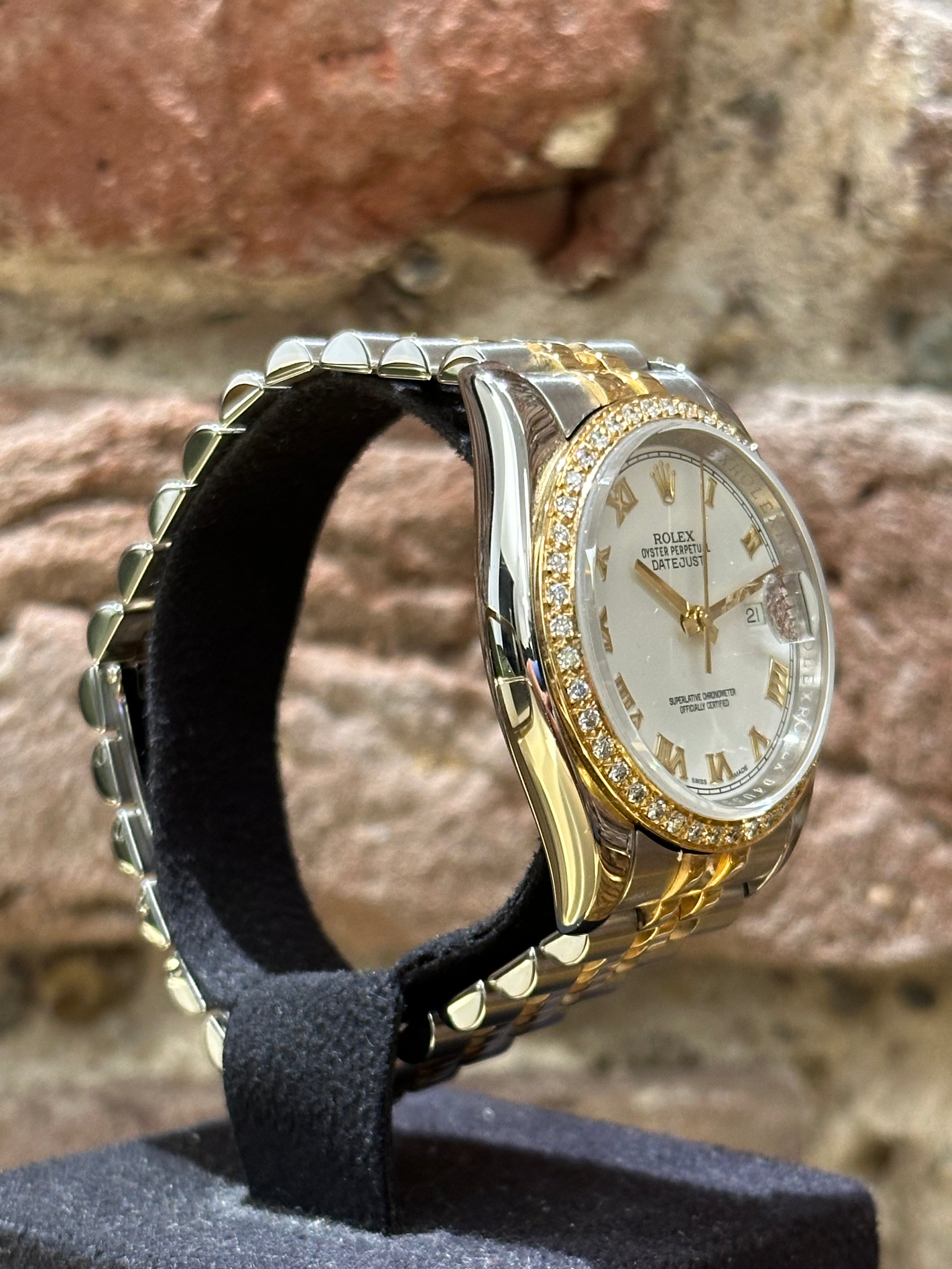 Rolex Datejust 36 - Weißes Zifferblatt, Modell 2014, Ref.116243