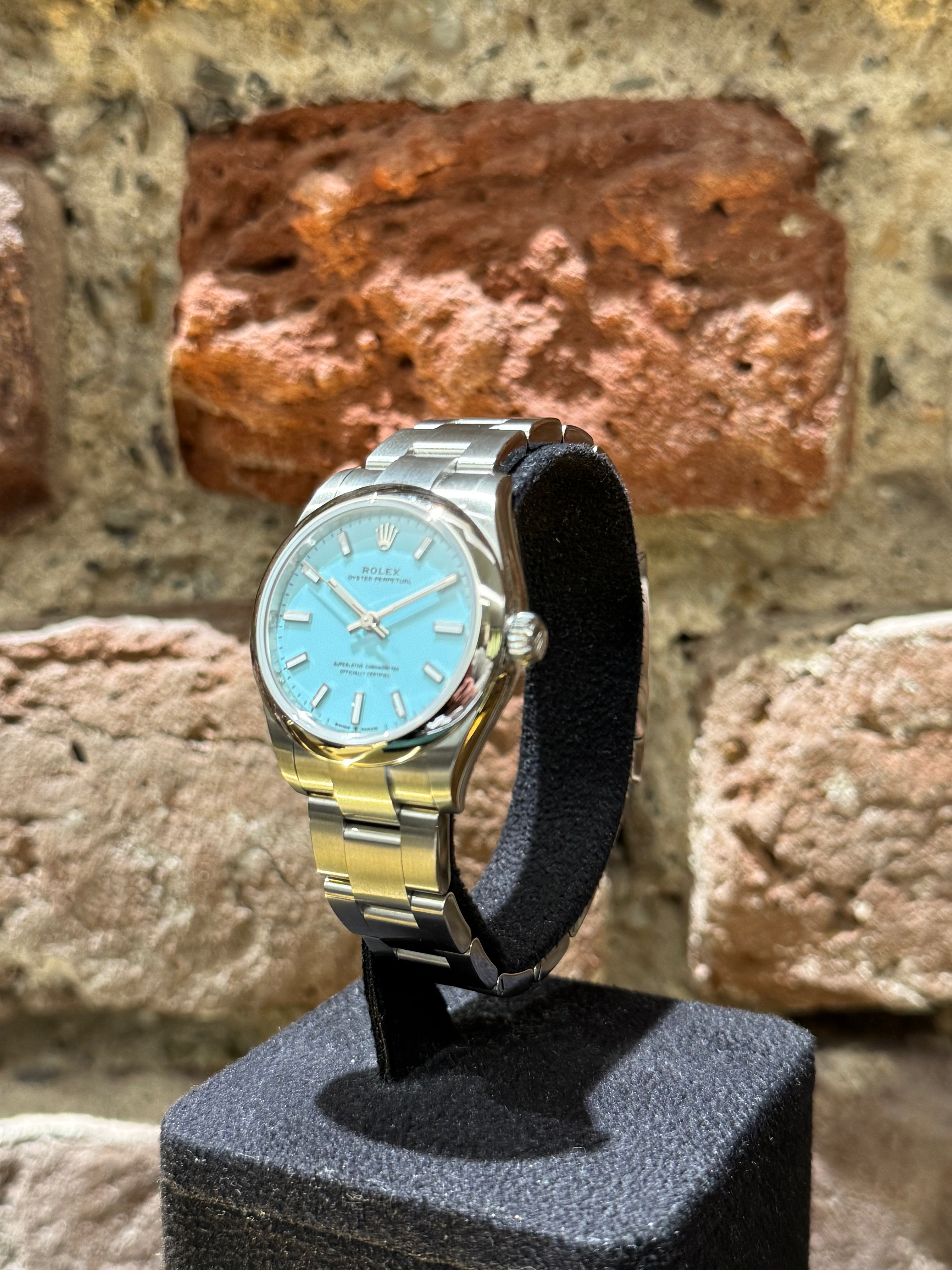 Rolex Oyster Perpetual 31 - Türkises Zifferblatt, Modell 2025, Ref.277200