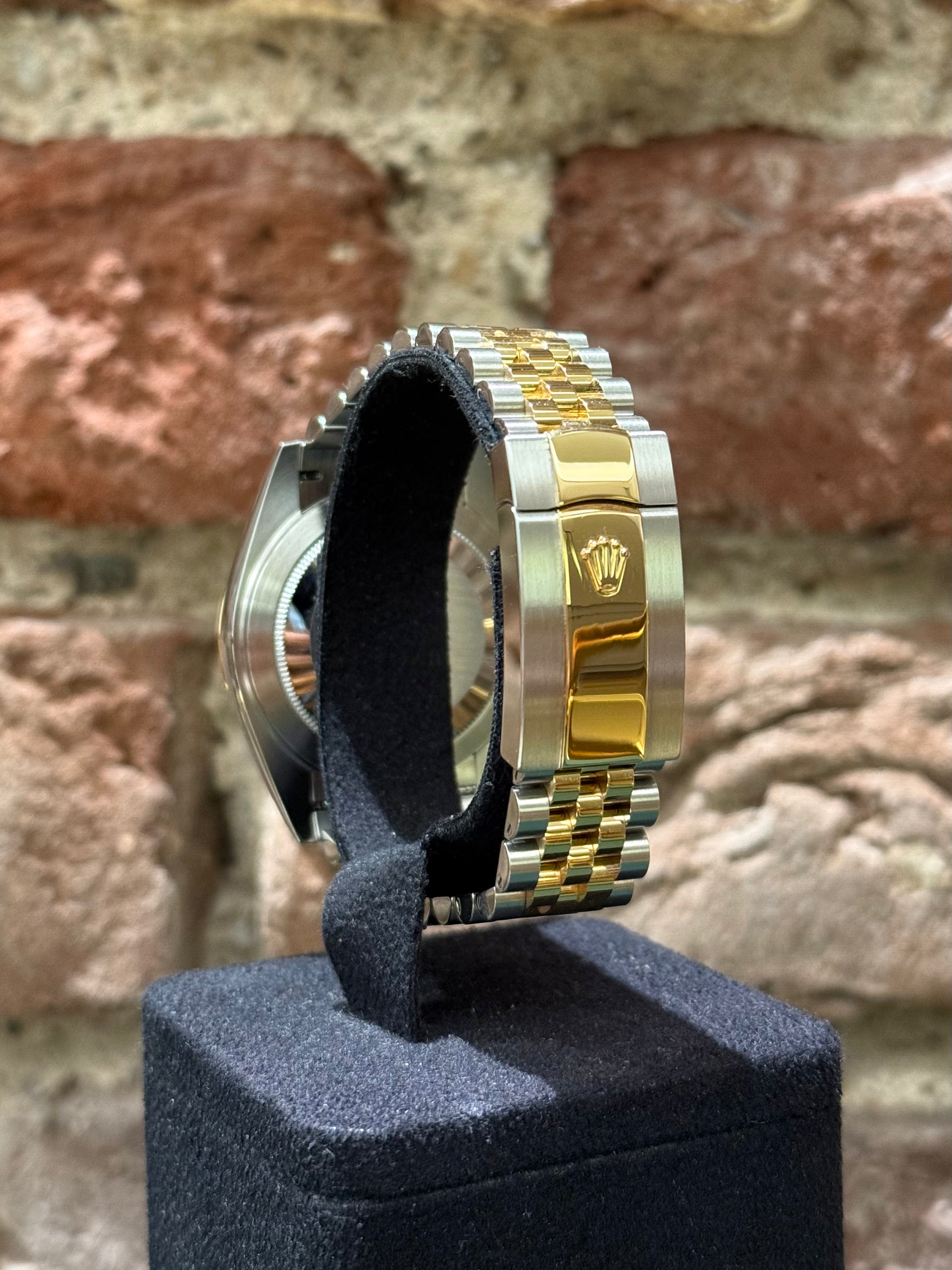 Rolex Datejust 41 - Schwarzes Zifferblatt mit Diamanten, Modell 2024, Ref.126333