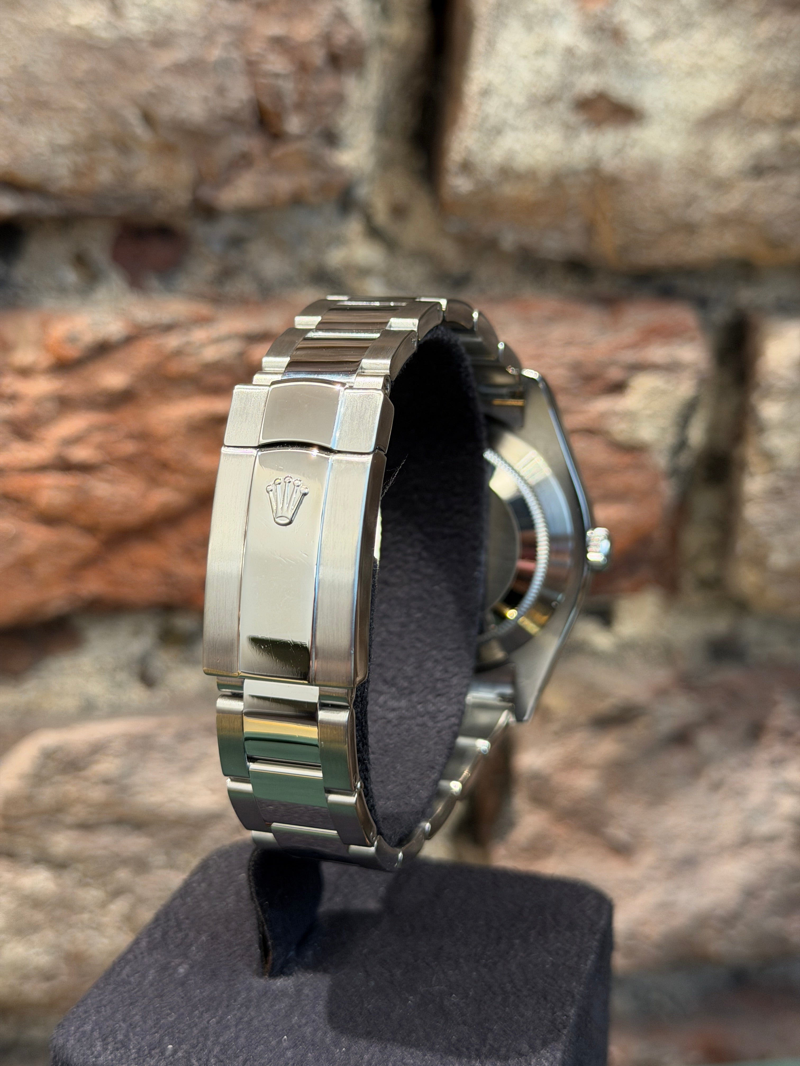 Rolex Datejust 41 , Graues Zifferblatt mit Diamanten, Modell 2014, Ref.116334