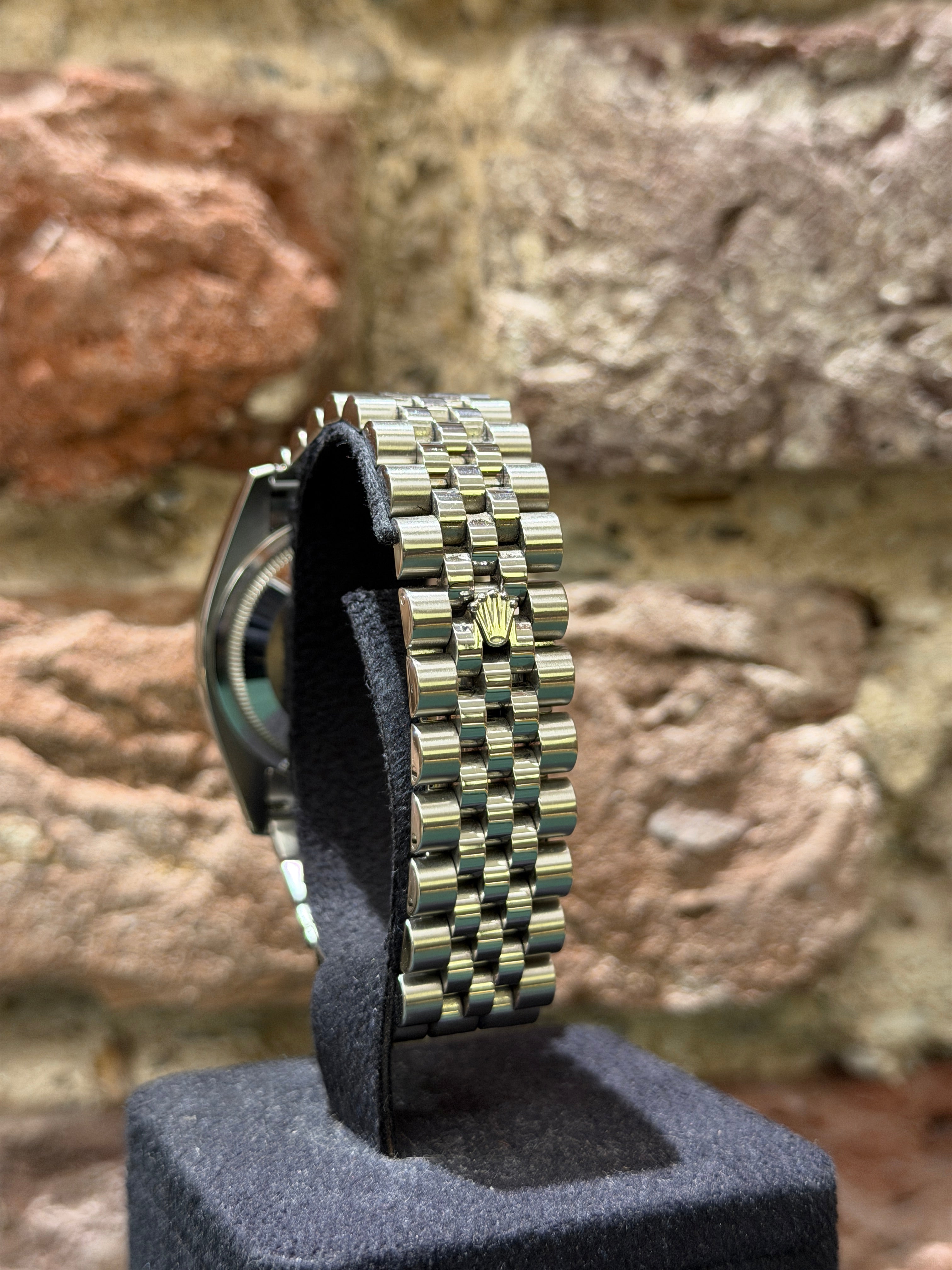 Rolex Datejust 36 - Silbernes Zifferblatt mit Diamanten, Modell 2018, Ref. 116234