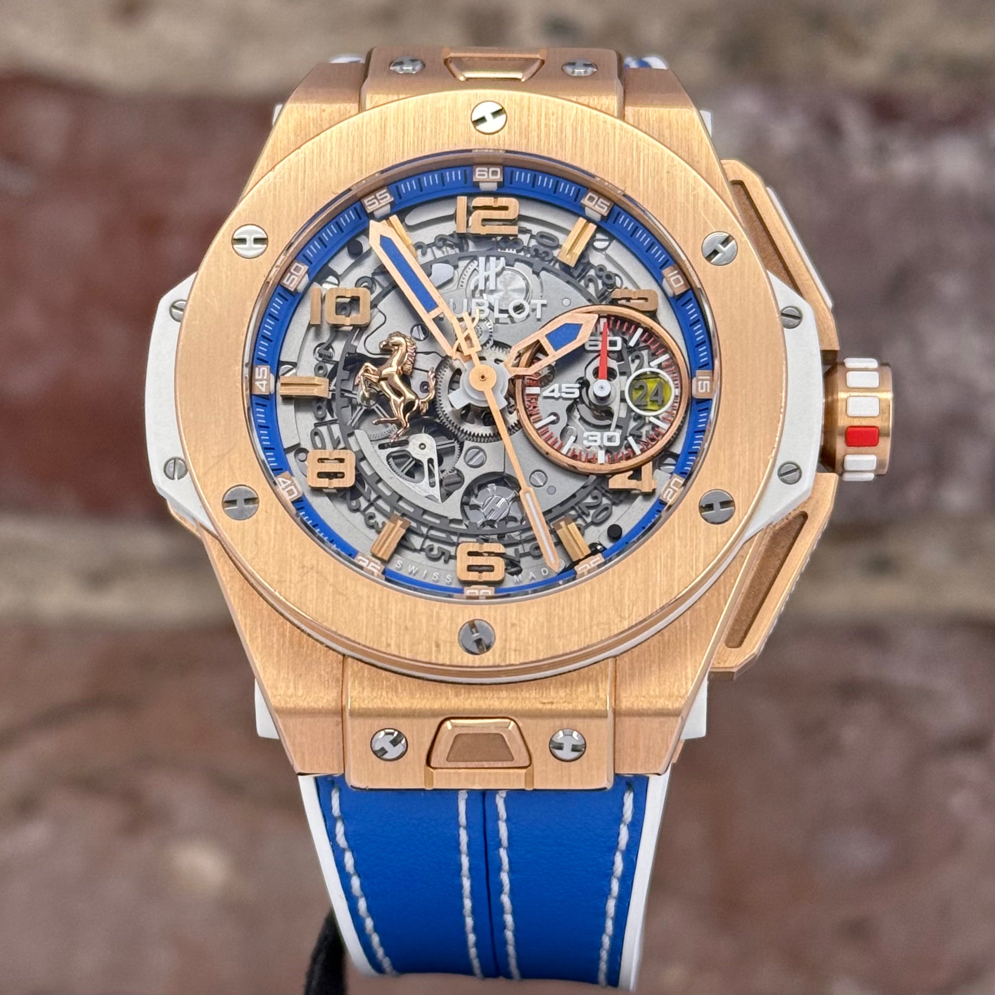 Hublot Big Bang Ferrari - Ferrari Zifferblatt, Ref.401.0E.0123.VR.FMA14