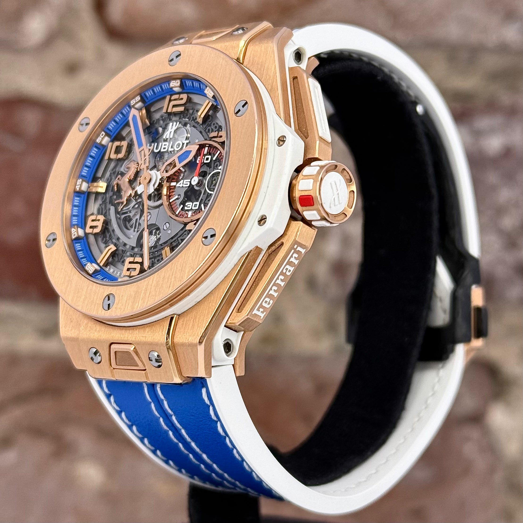 Hublot Big Bang Ferrari - Ferrari Zifferblatt, Ref.401.0E.0123.VR.FMA14