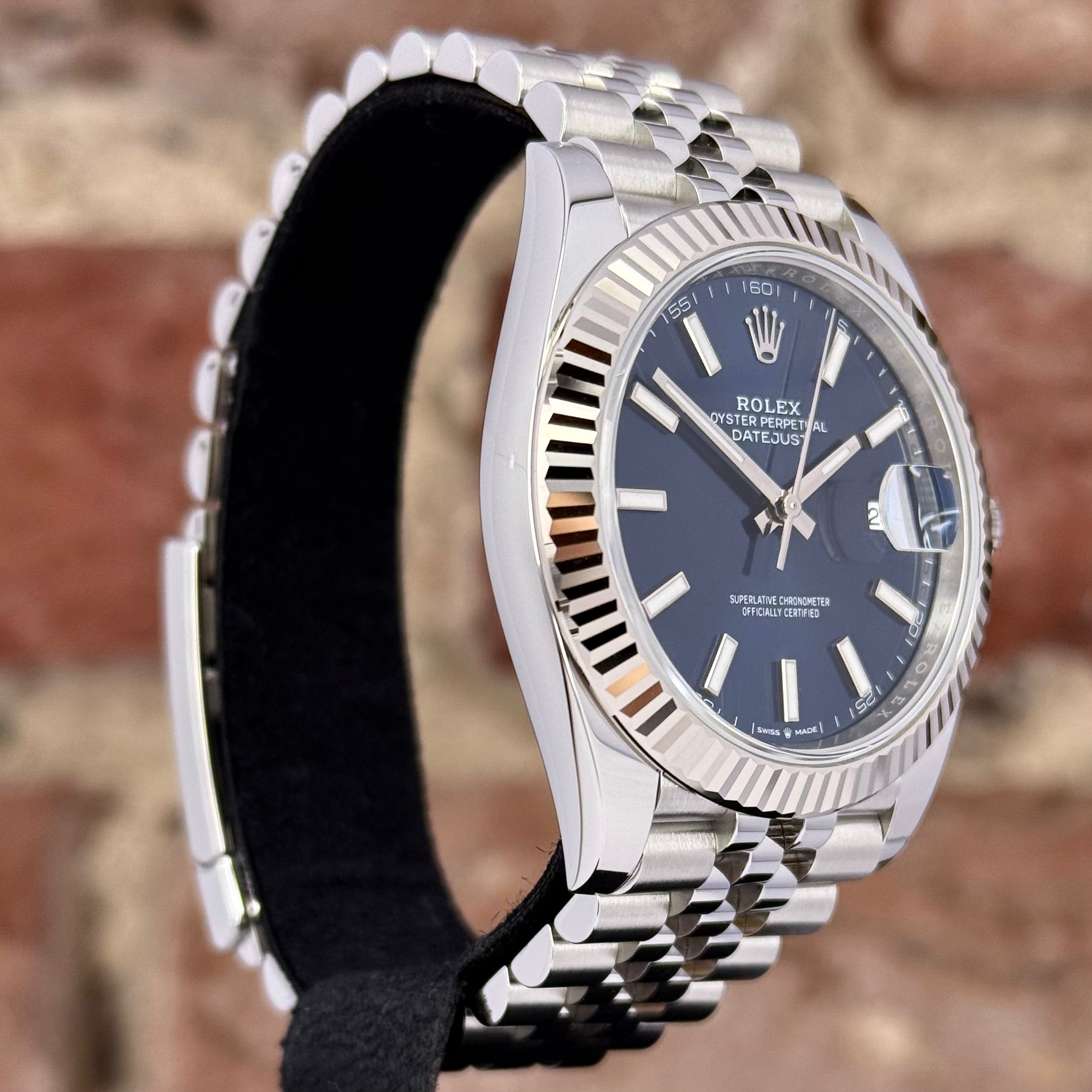 Rolex Datejust 41 - Blaues Zifferblatt, Modell 2022, Ref. 126334