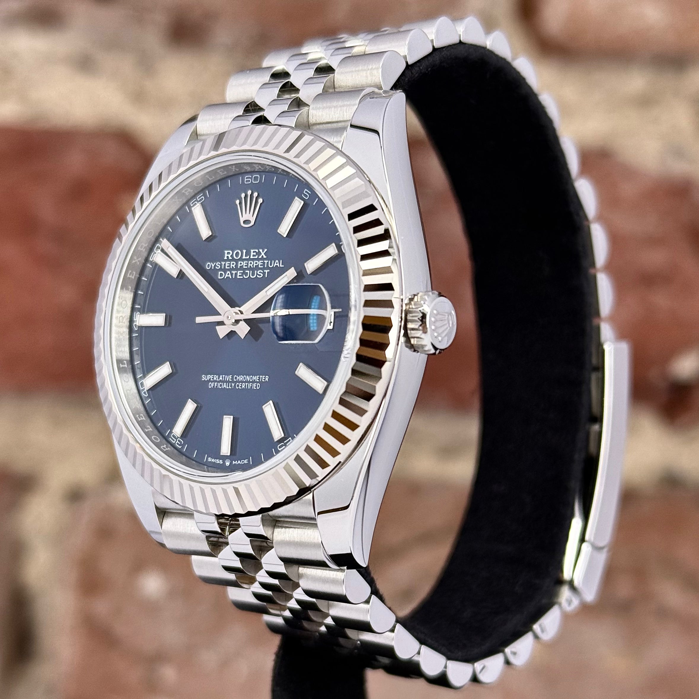 Rolex Datejust 41 - Blaues Zifferblatt, Modell 2025, Ref.126334