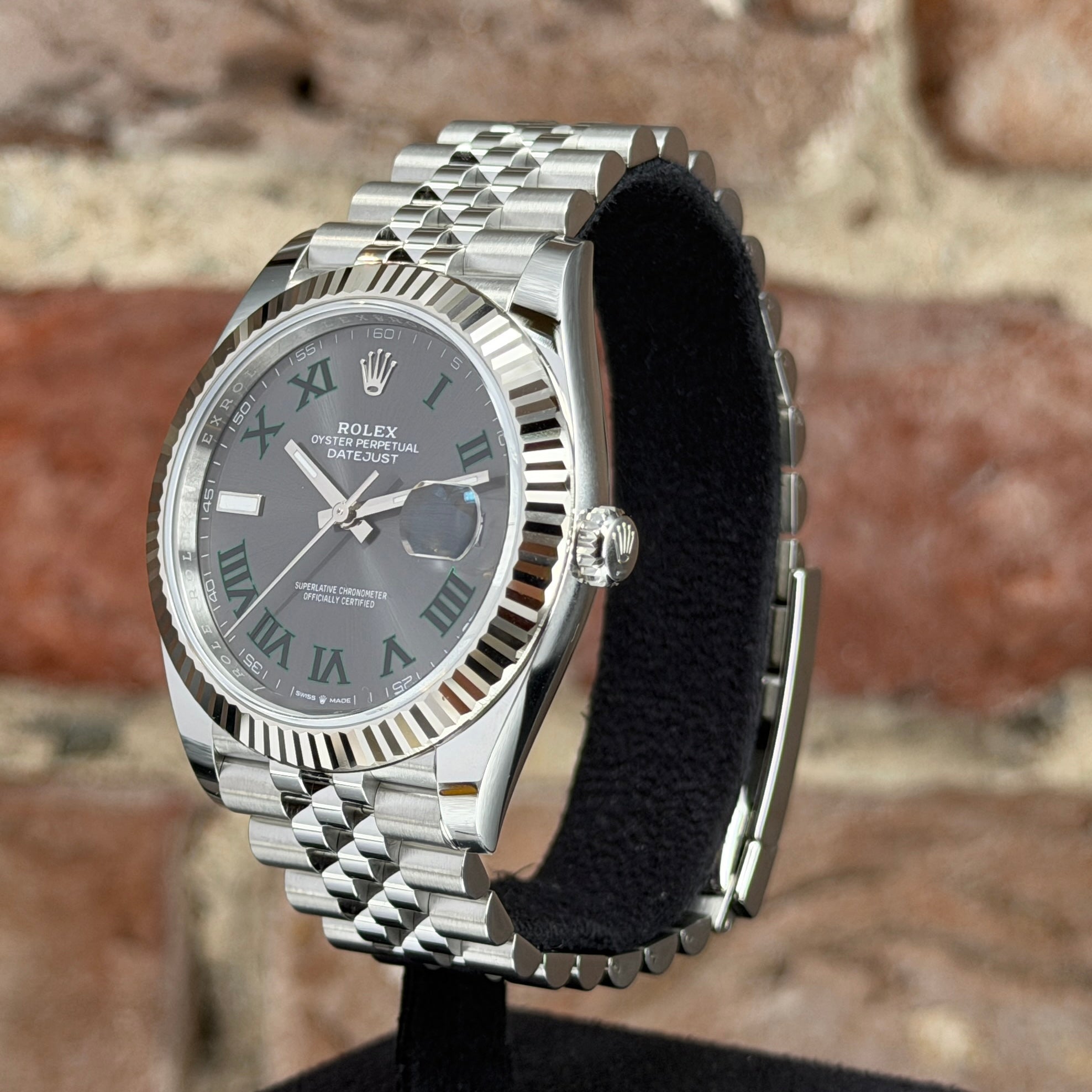 Rolex Datejust 41 – Graues Zifferblatt Wimbledon , Modell 2026, Ref. 126334