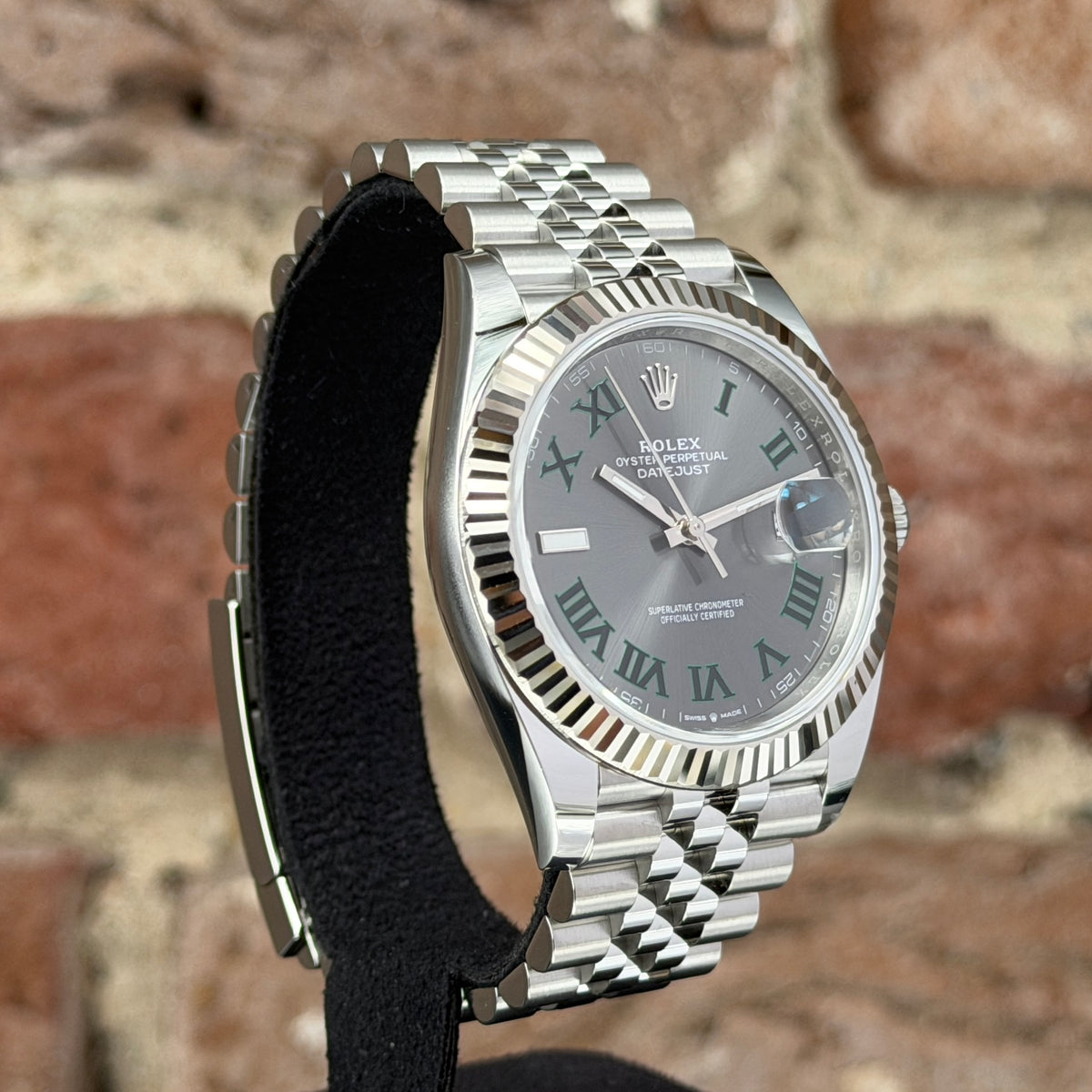 Rolex Datejust 41 – Graues Zifferblatt Wimbledon , Modell 2026, Ref. 126334