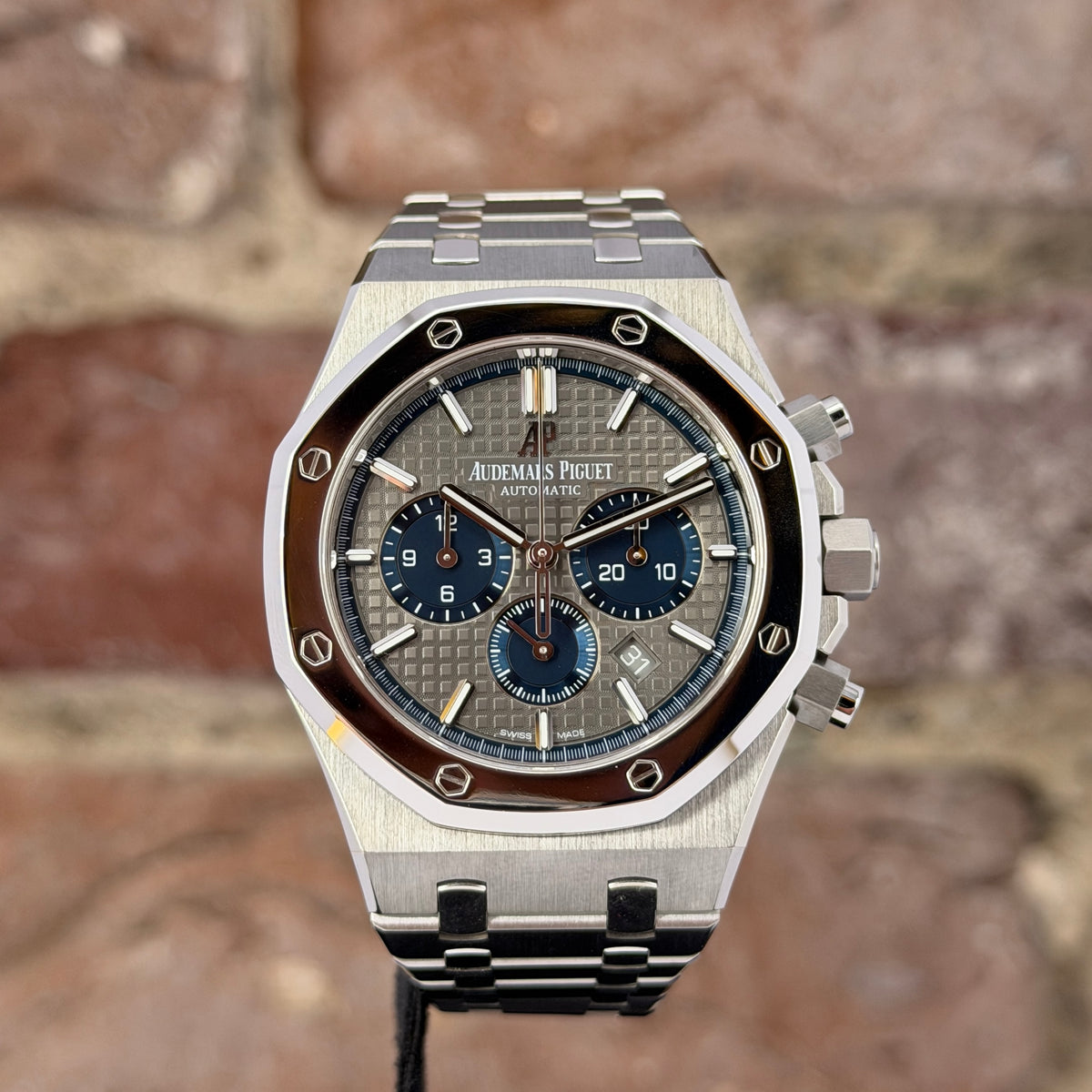 Audemars Piguet 41 - Blaues Zifferblatt, Ref.26331IP.OO.1220IP.01