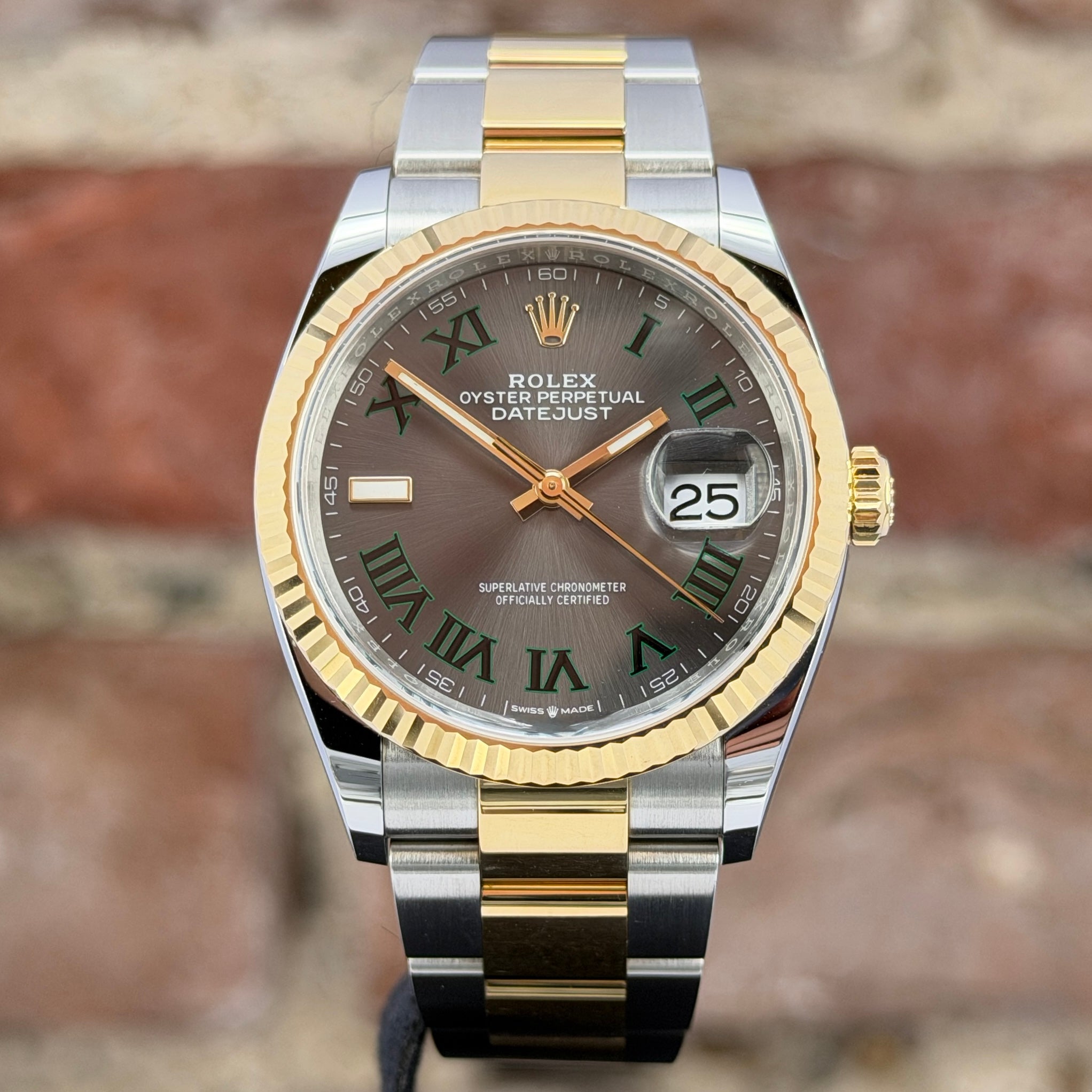 Rolex Datejust 36 – Wimbledon Zifferblatt, Modell 2025 Ref. 126233
