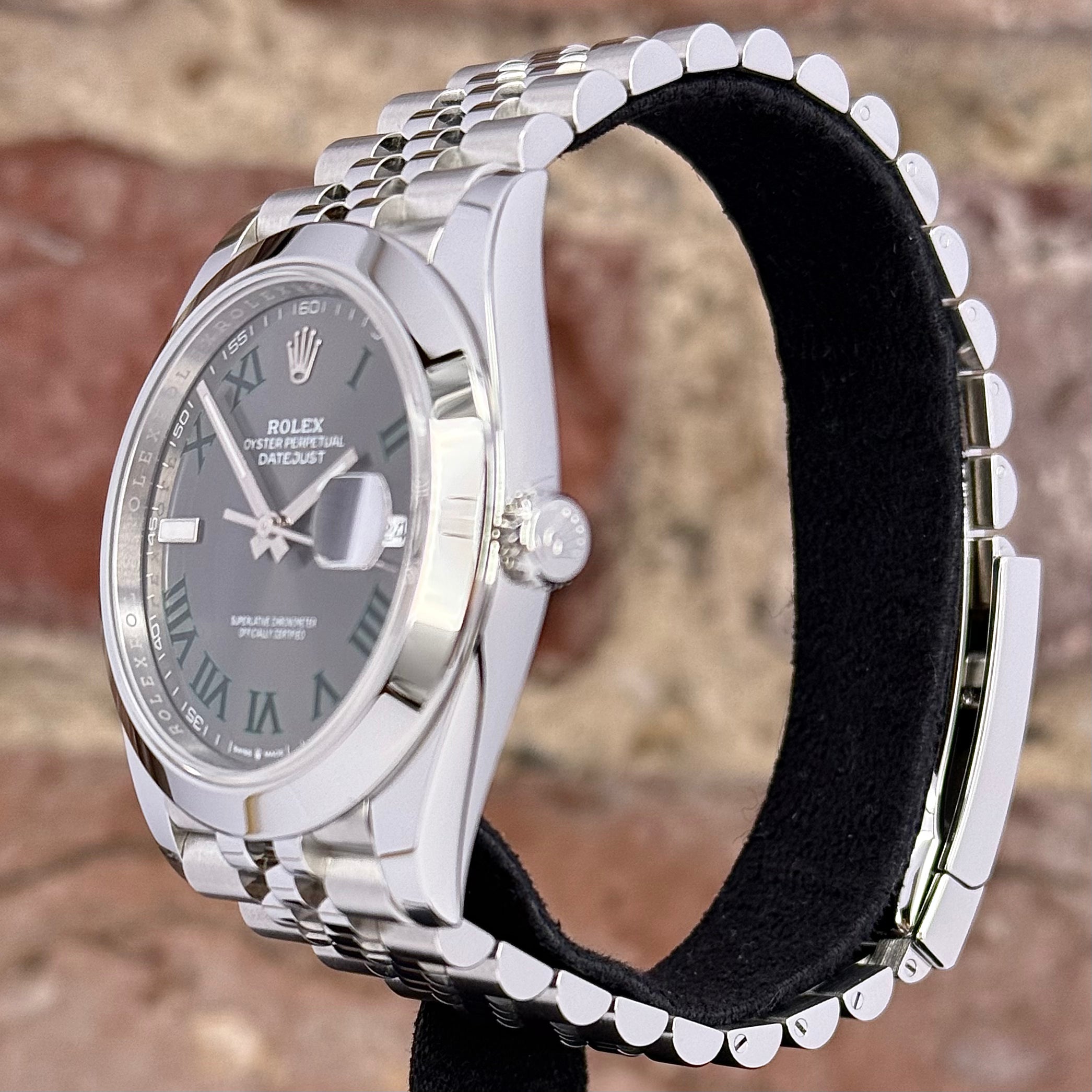 Rolex Datejust 41, Graues Zifferblatt Wimbledon, Modell 2026, Ref.126300