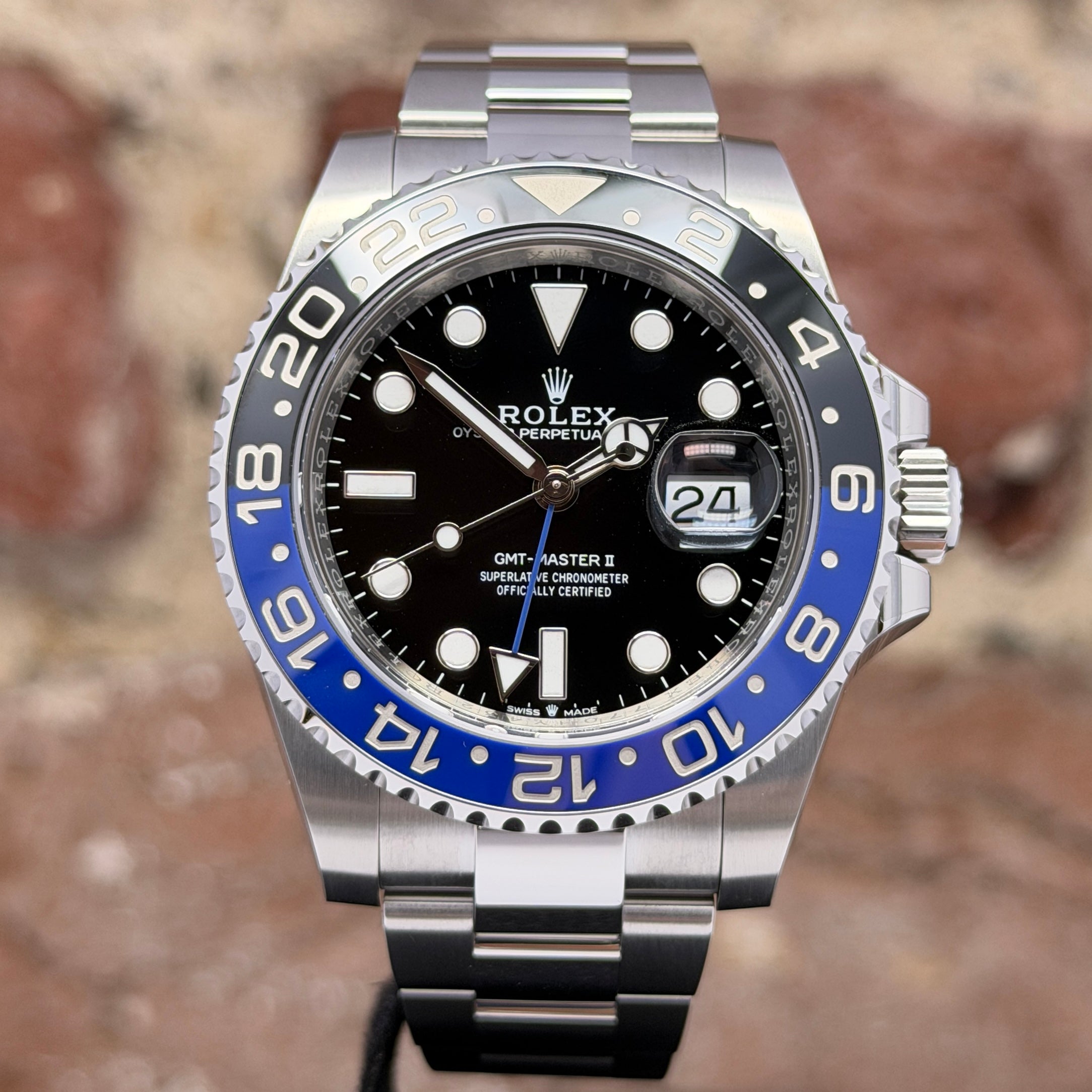 Rolex Gmt Master 40 - Schwarzes Zifferblatt, Modell 2020, Ref.126710BLNR