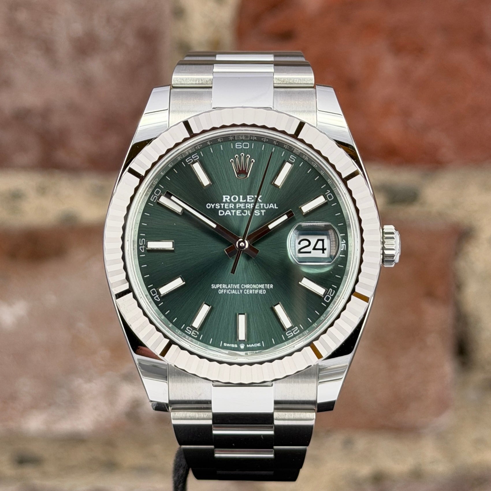 Rolex Datejust 41 - Grünes Zifferblatt, Modell 2025, Ref.126334