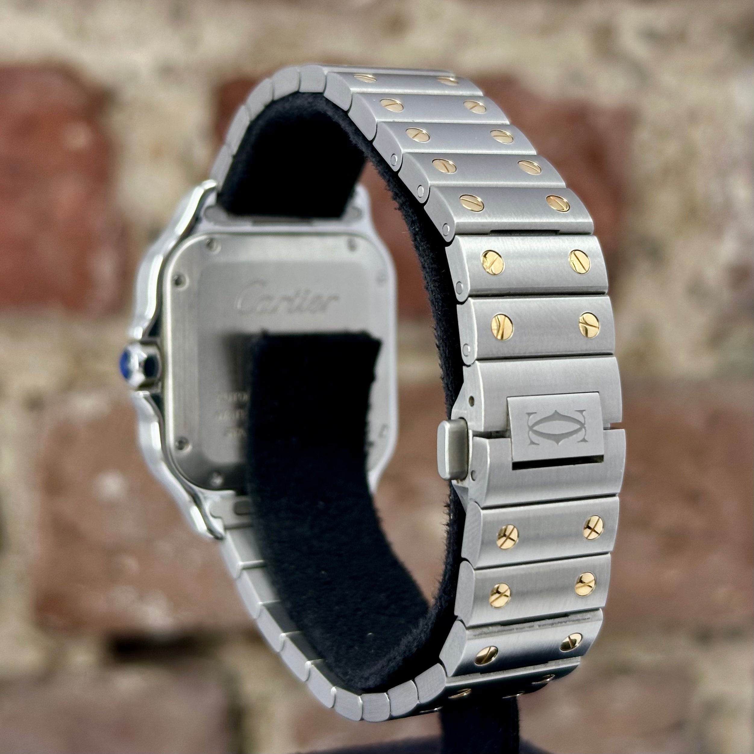 Cartier Santos - Weißes Zifferblatt, Modell 2022, Ref. W2SA0016