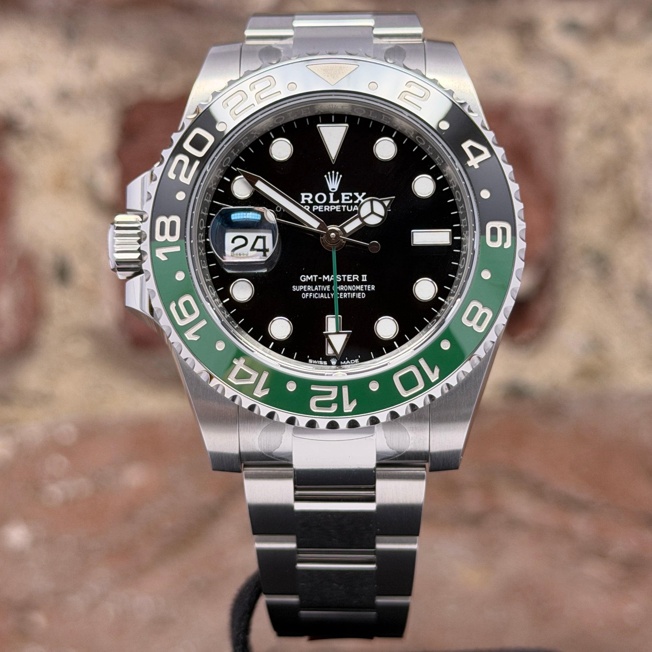 Rolex Gmt Master II - Schwarzes Zifferblatt, Modell 2025, Ref.126720VTNR