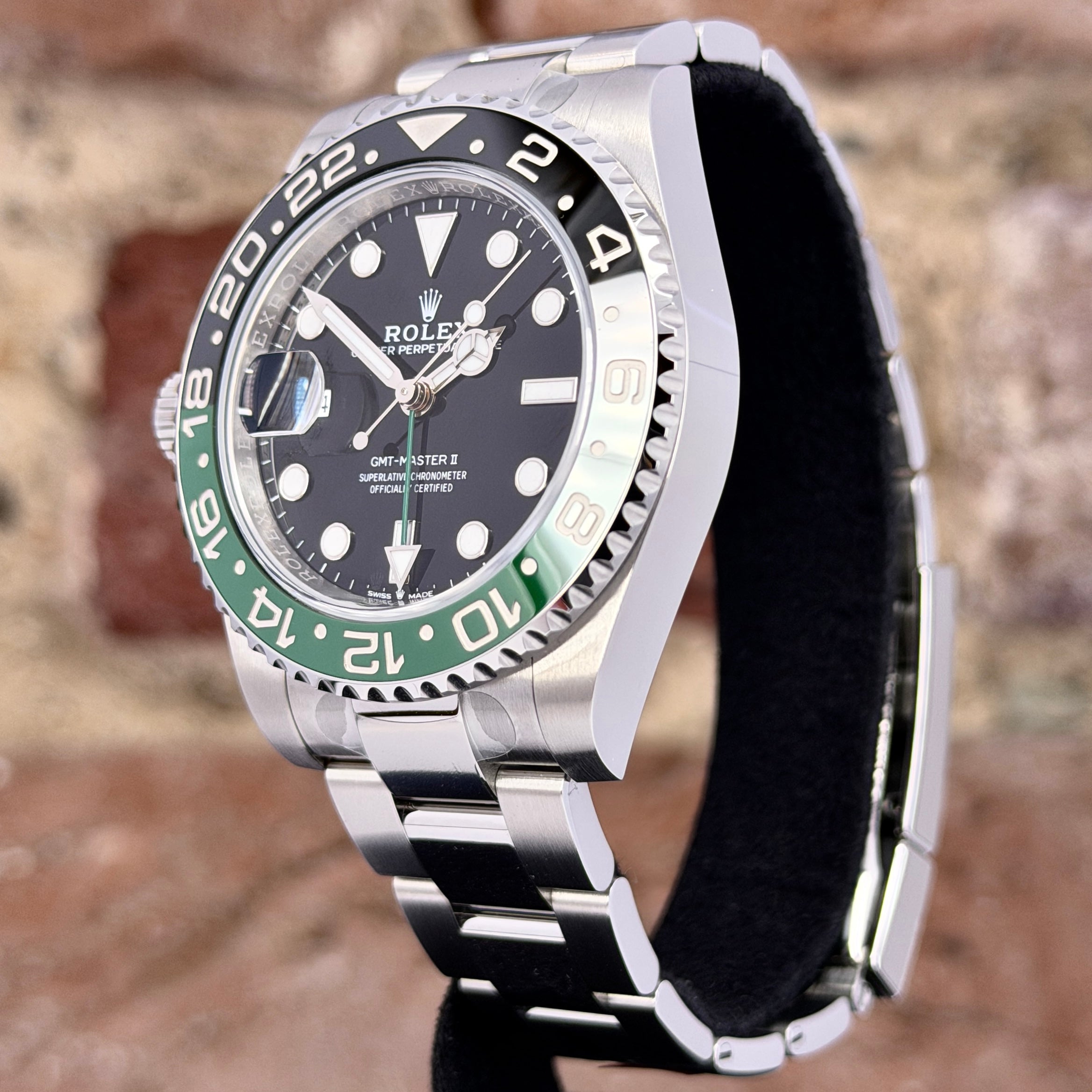 Rolex Gmt Master II - Schwarzes Zifferblatt, Modell 2025, Ref.126720VTNR