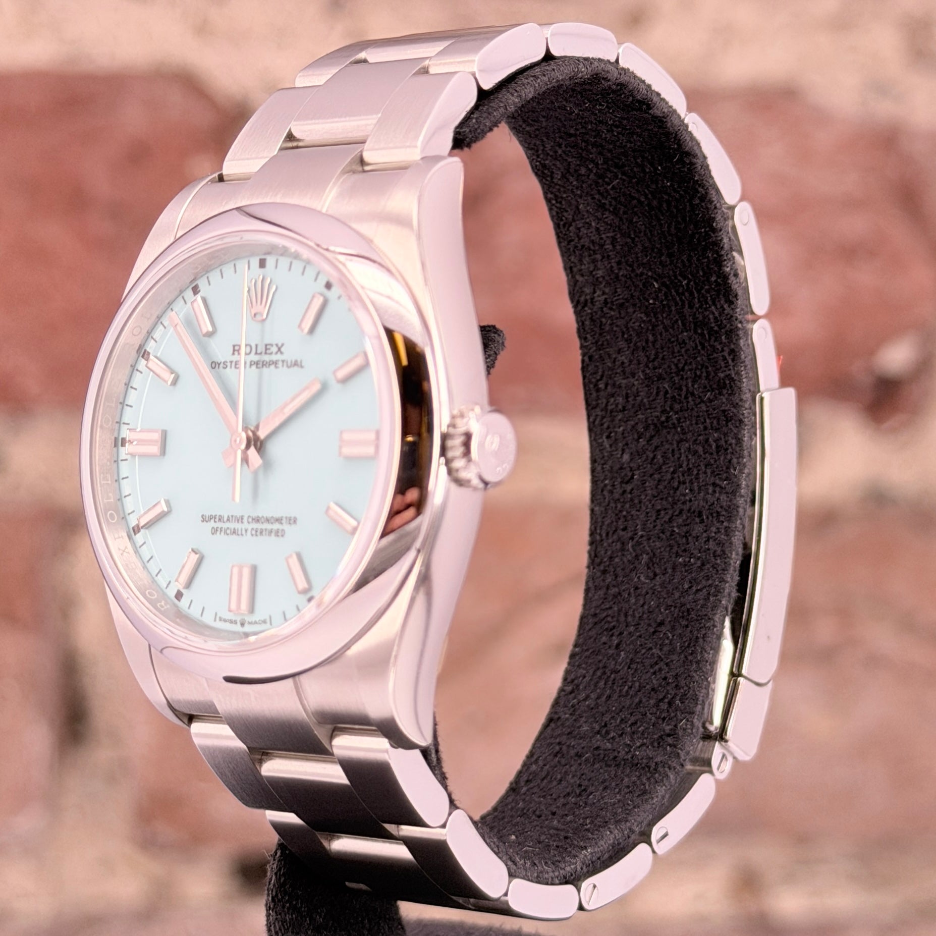 Rolex Oyster Perpetual 36 - Türkises Zifferblatt Tiffany, Modell 2026, Ref.126000