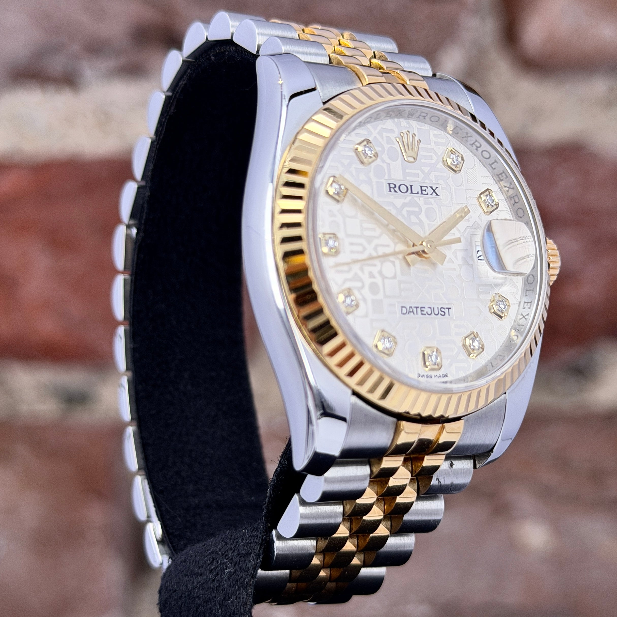 Rolex Datejust 36 - Rolex Zifferblatt mit Diamanten, Ref.116233, Modell 2011